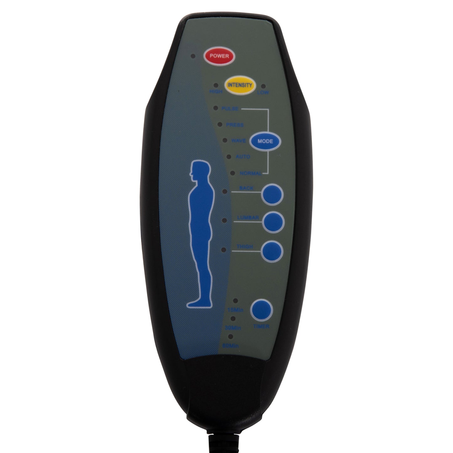 Replacement Wired Control Pad For Armchairs With Massage Capability Hm0026