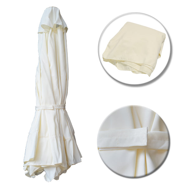 Spare Part Cover 8 Beams Cream 2.20x2.20 Rectagular Hm6013.01