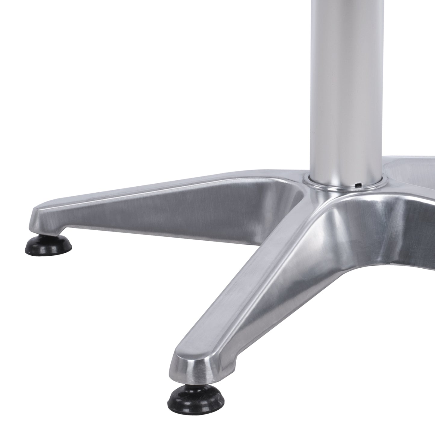 Aluminum Base 4legs 58x58x68.5cm With Cross 28x28cm Hm447 Chromed
