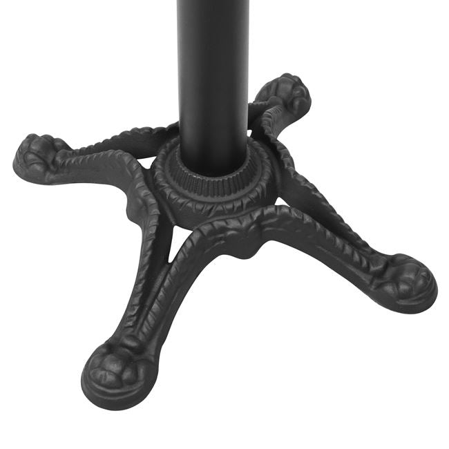 Cast Iron Base 58χ58χ75cm Crossed 45x45cm 4legs Black Hm407