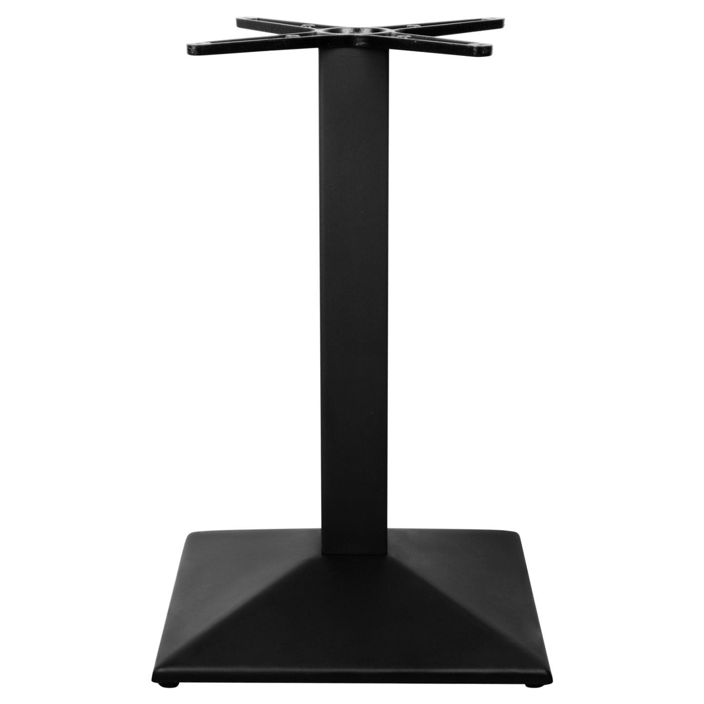 Metallic Base 45x45x74 Pyramid Black Hm408