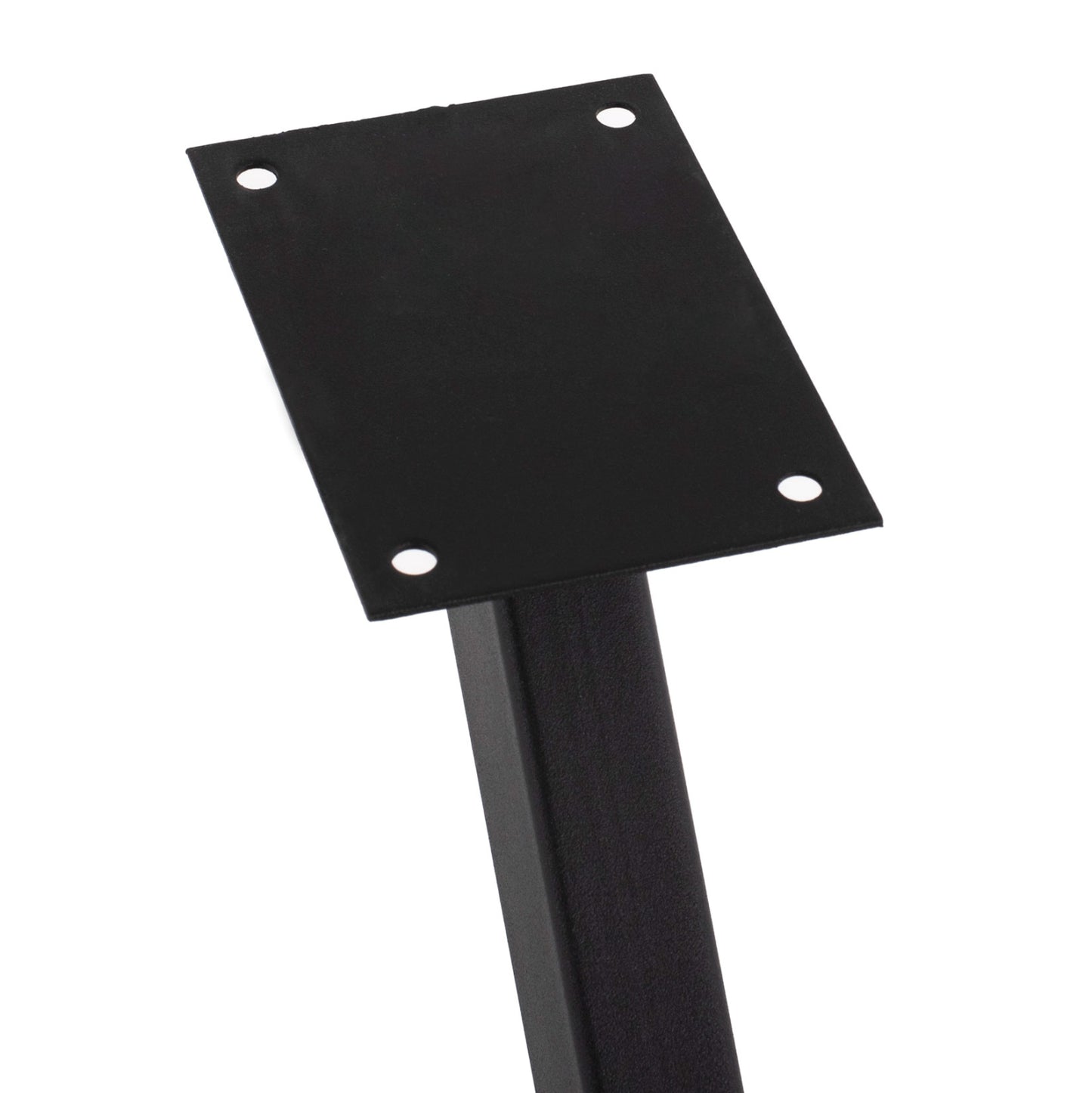 Base For Table Hm5917 Black Metal Double Cross-arrangement 130x72x71,5hcm.