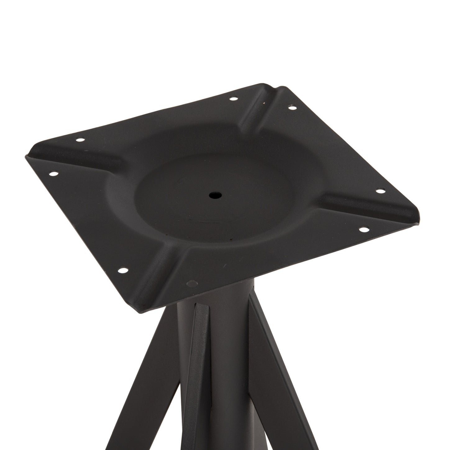 Table Base Hm5918 Black Metal 37,5x37,5x73hcm.