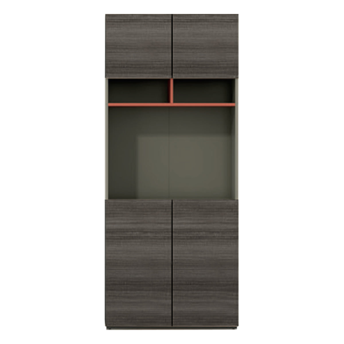 Professional Office Library Lux Series Mocha & Ash Color 80x40x190 Hm2122
