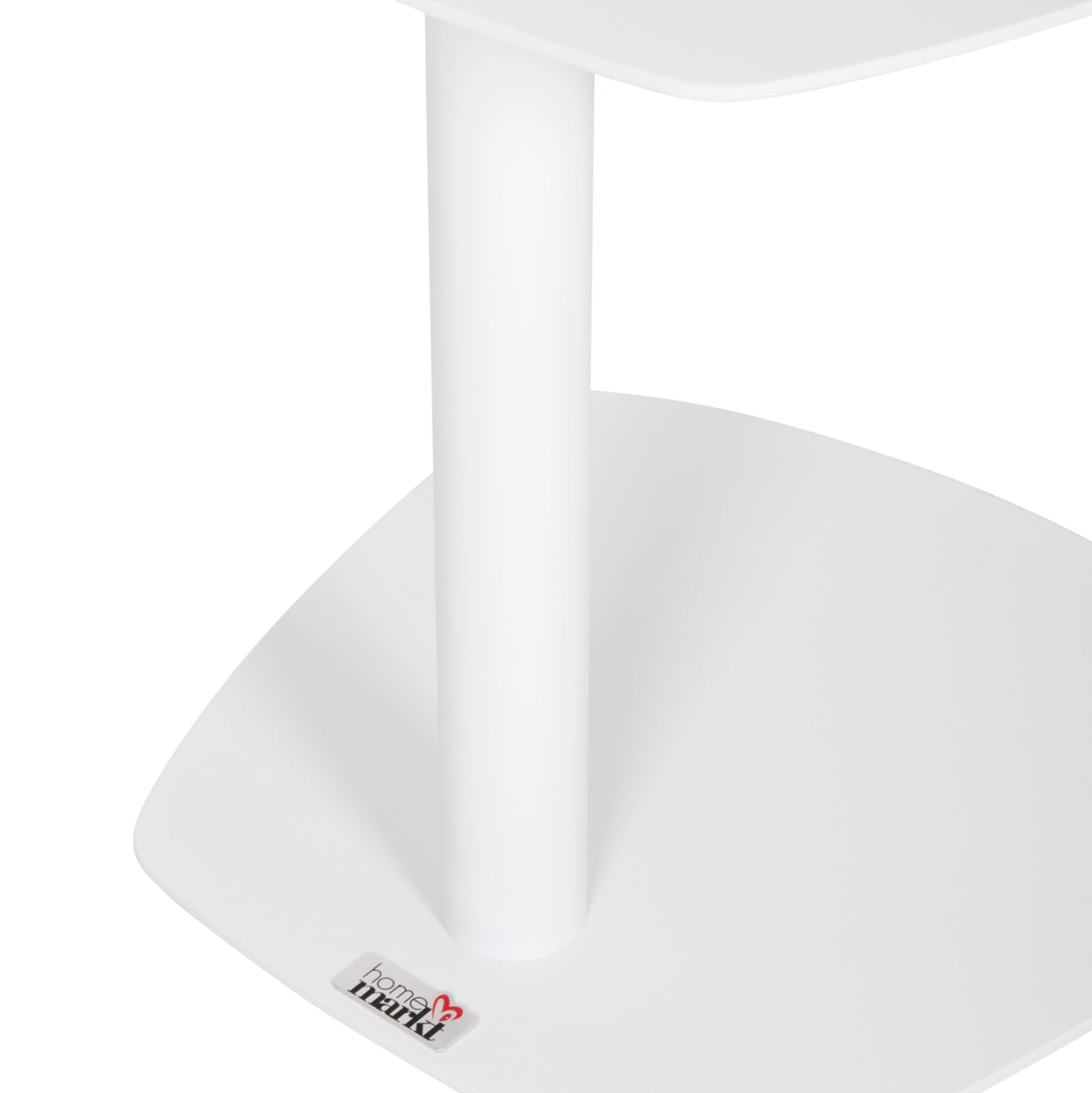 Sunbed Side Table Caret Hm6563.02 Aluminum In White 40x39x42hcm.