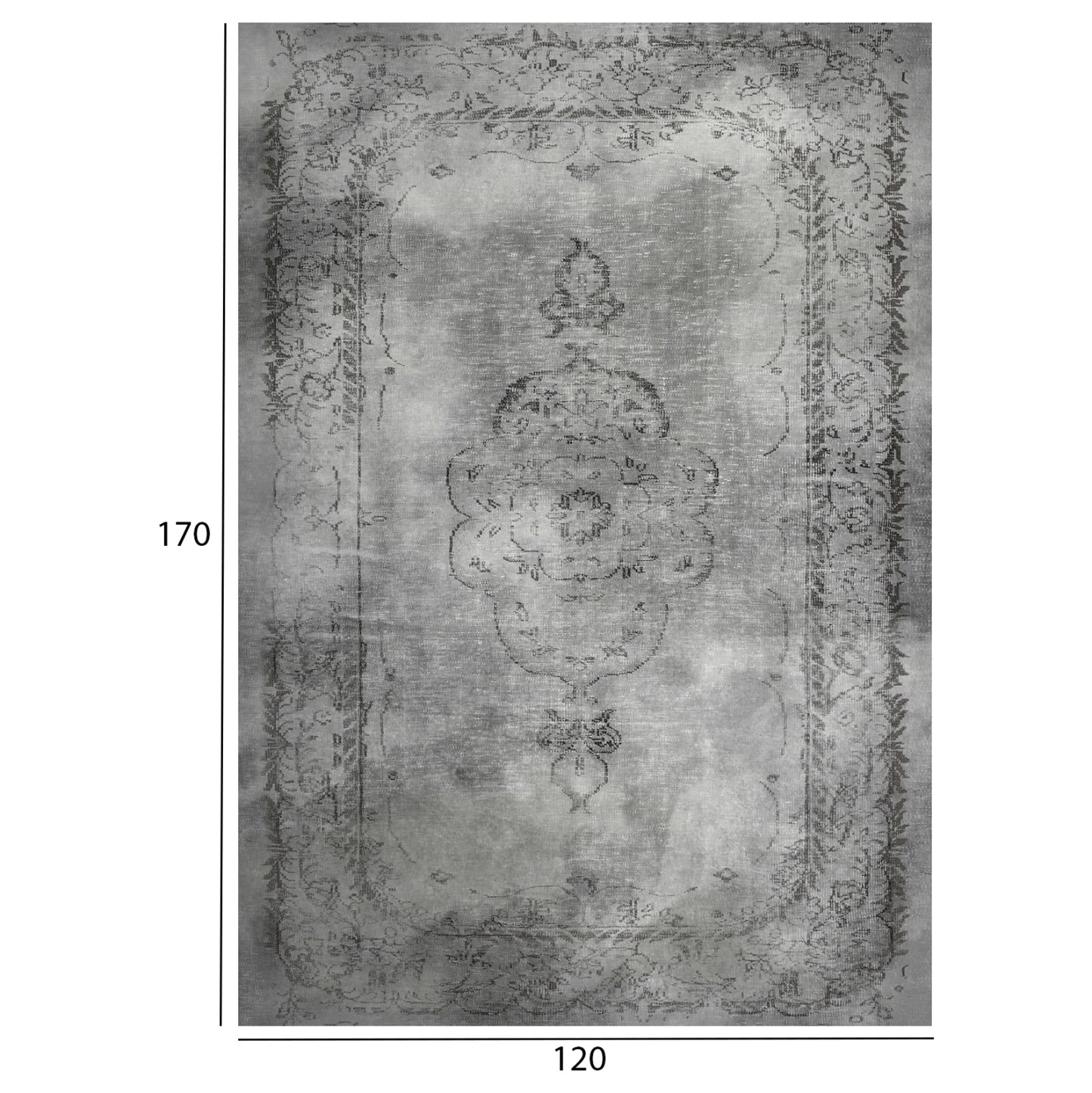 Hm7677.01- Gray, Living Room Rug, Josiane, 120x170cm