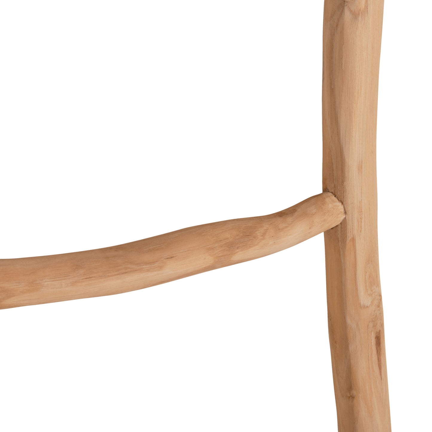 Decor Ladder/hanger Hm9761 Solid Teak Wood Natural 50x5x150hcm.