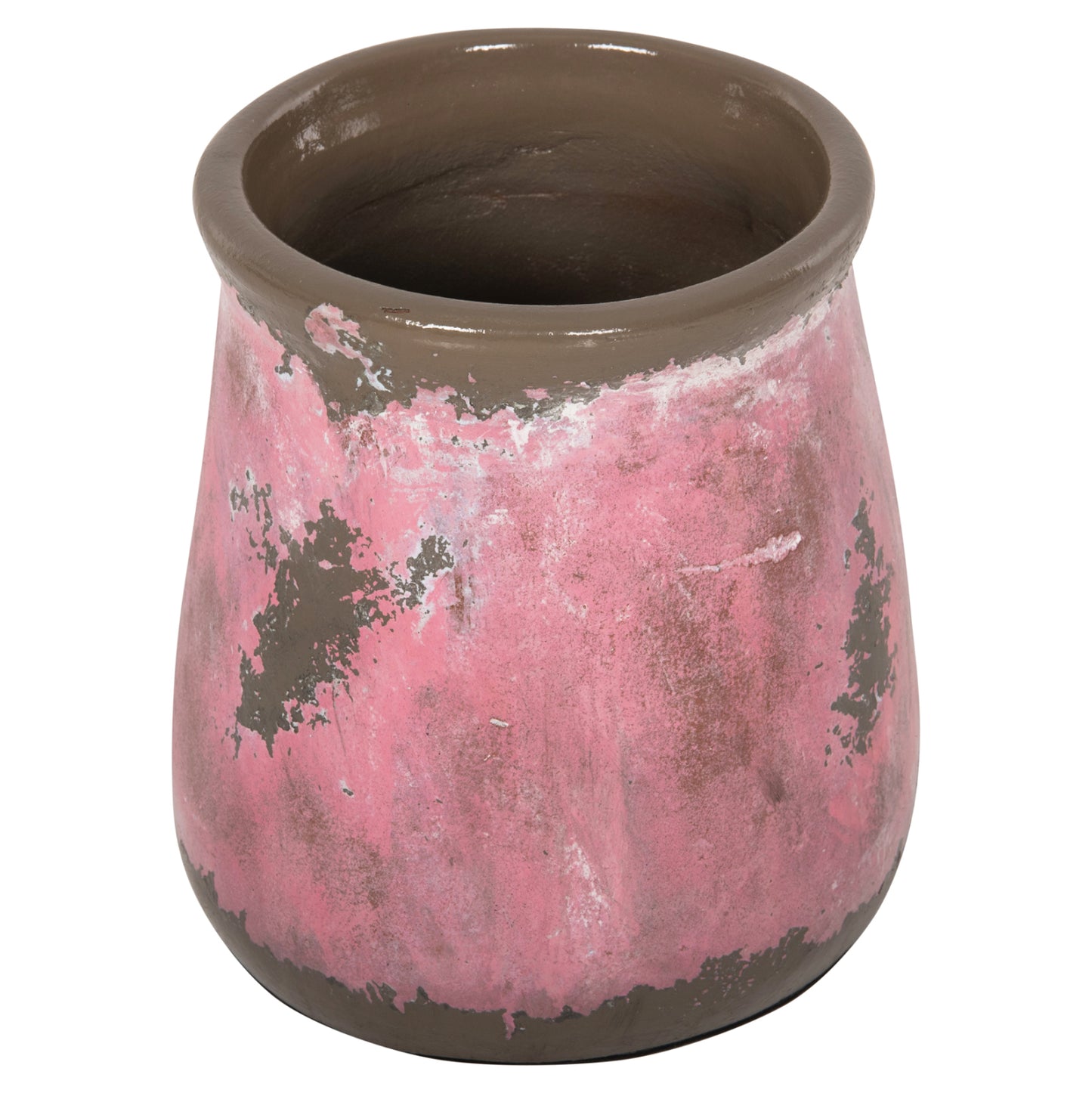 Decorative Vase Hm4381 Terracotta In Pink Coloring Φ18Χ20hcm.