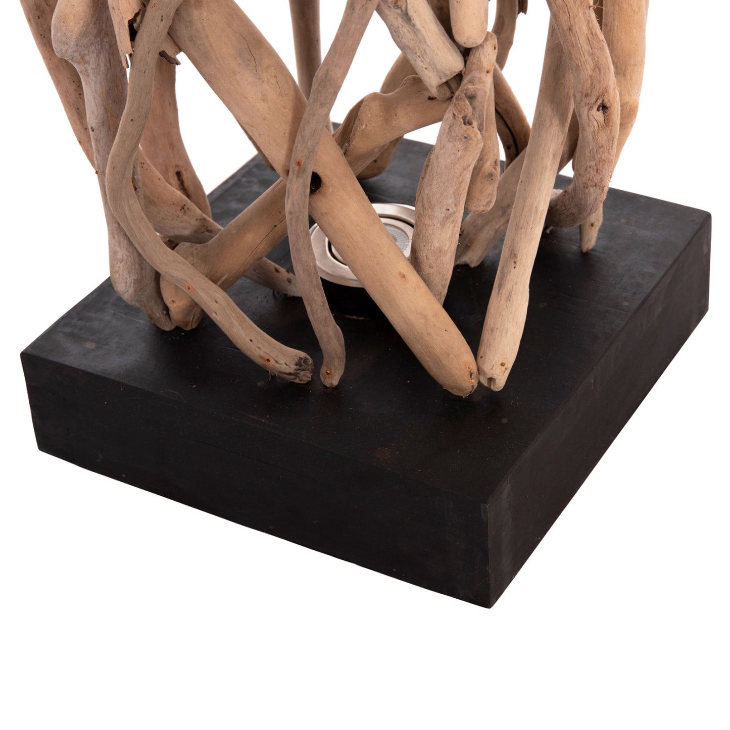 Decorative Floor Standing Lamp Flamer Hm4439 Driftwood In Natural 30x30x179hcm.
