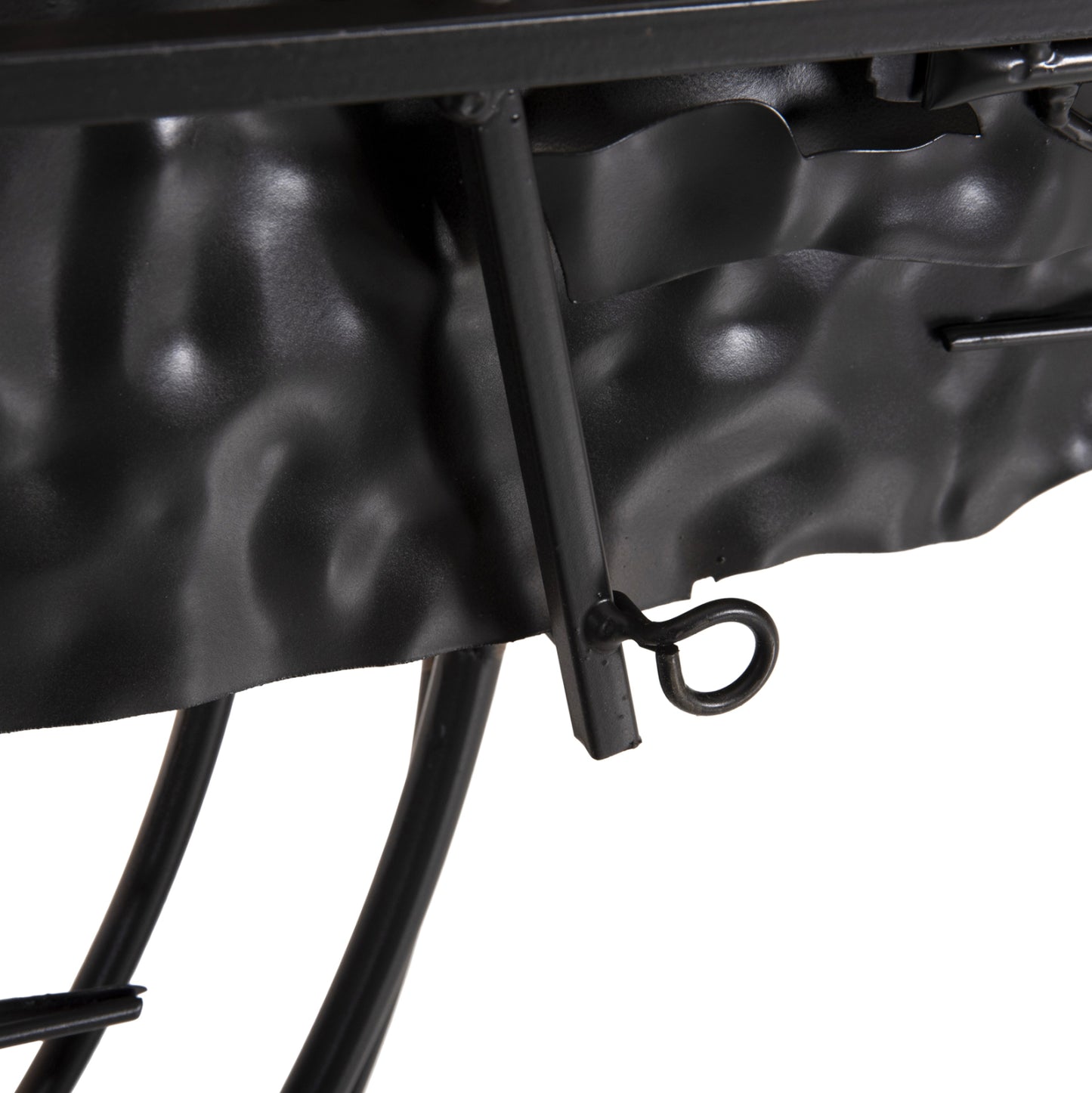 Wall Decor Hm4196 Metal In Black-anthracite-gold 144x63,5hcm.