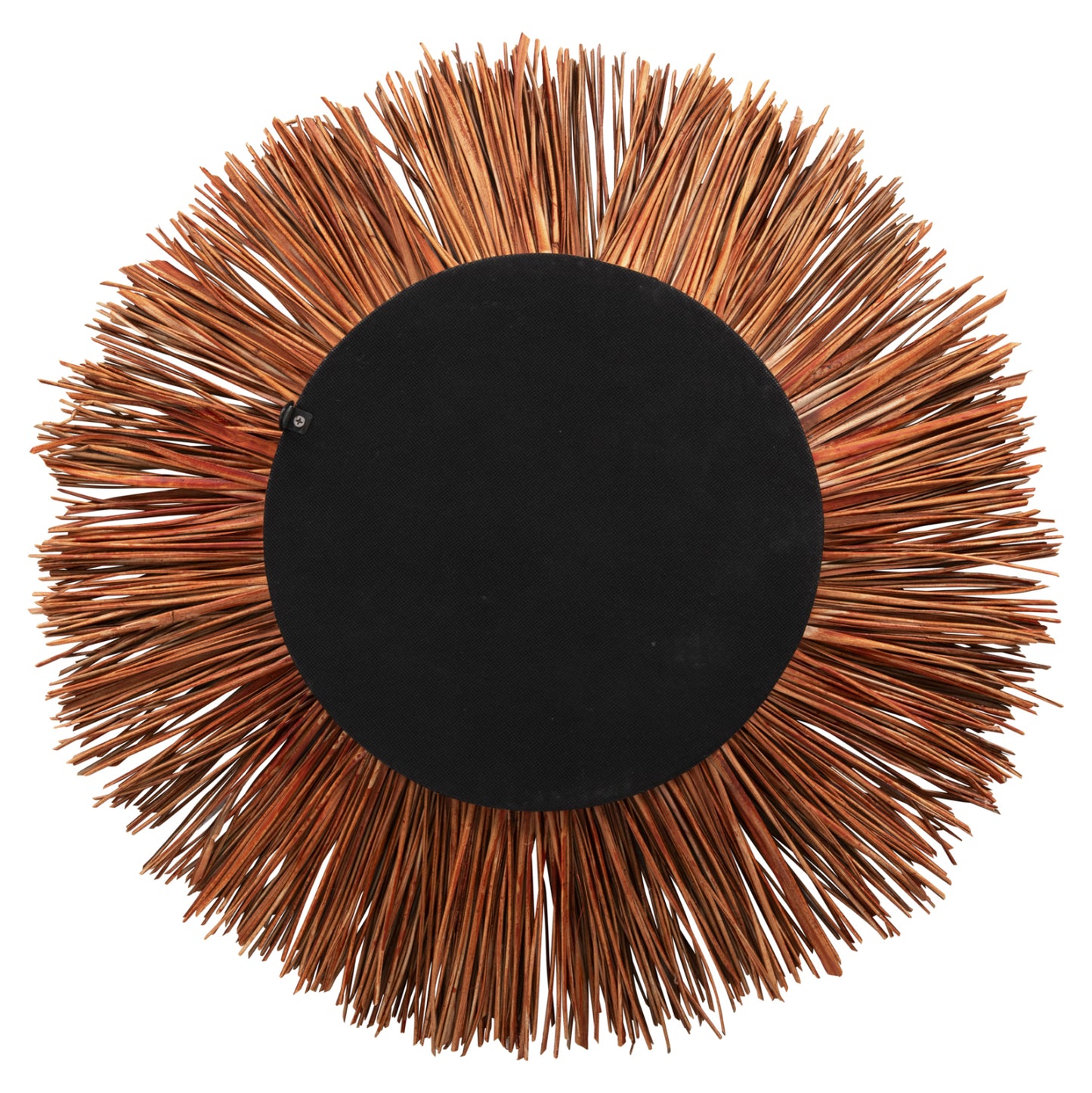 Wall Decor Round Made Of Grass And Banana Bark Fibers 55x3x55hcm.hm7792
