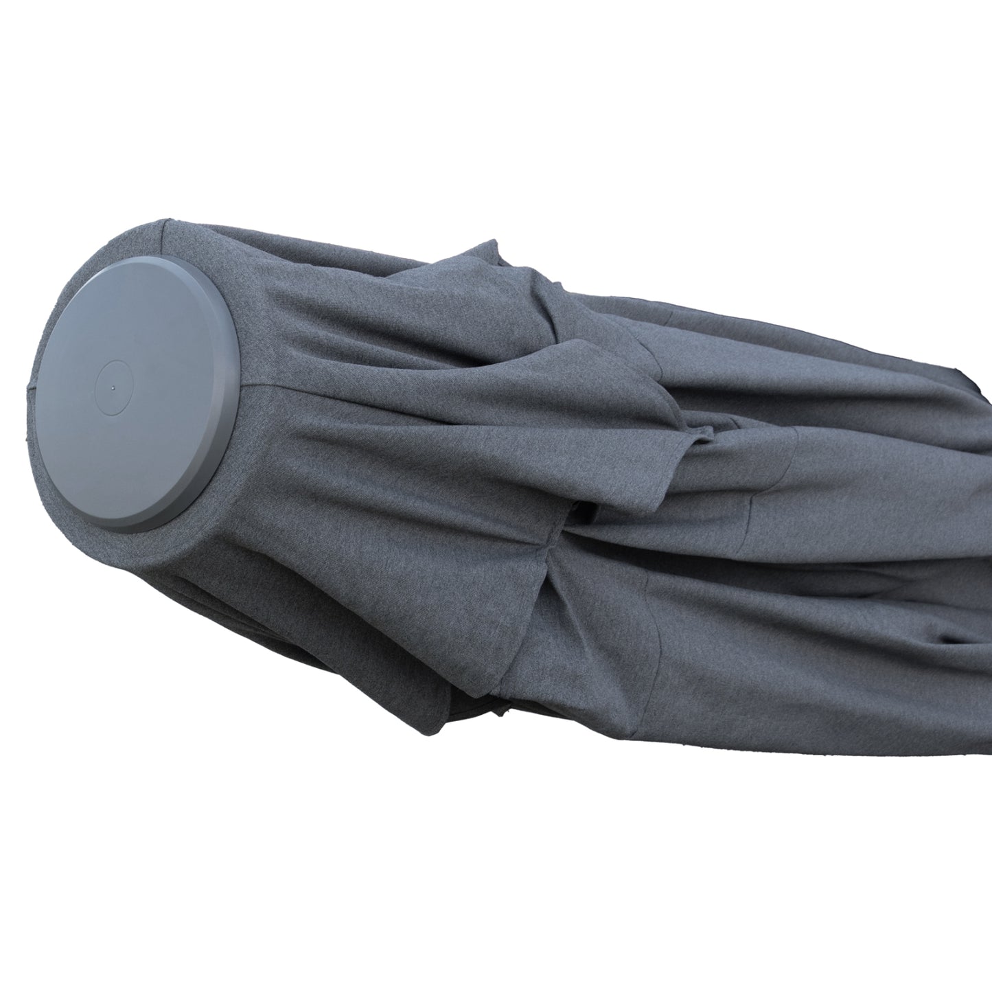 Professional Umbrella 4x4x3.55hm Gladell Hm6605.01 Anodized Aluminum--acrylic Shade In Grey