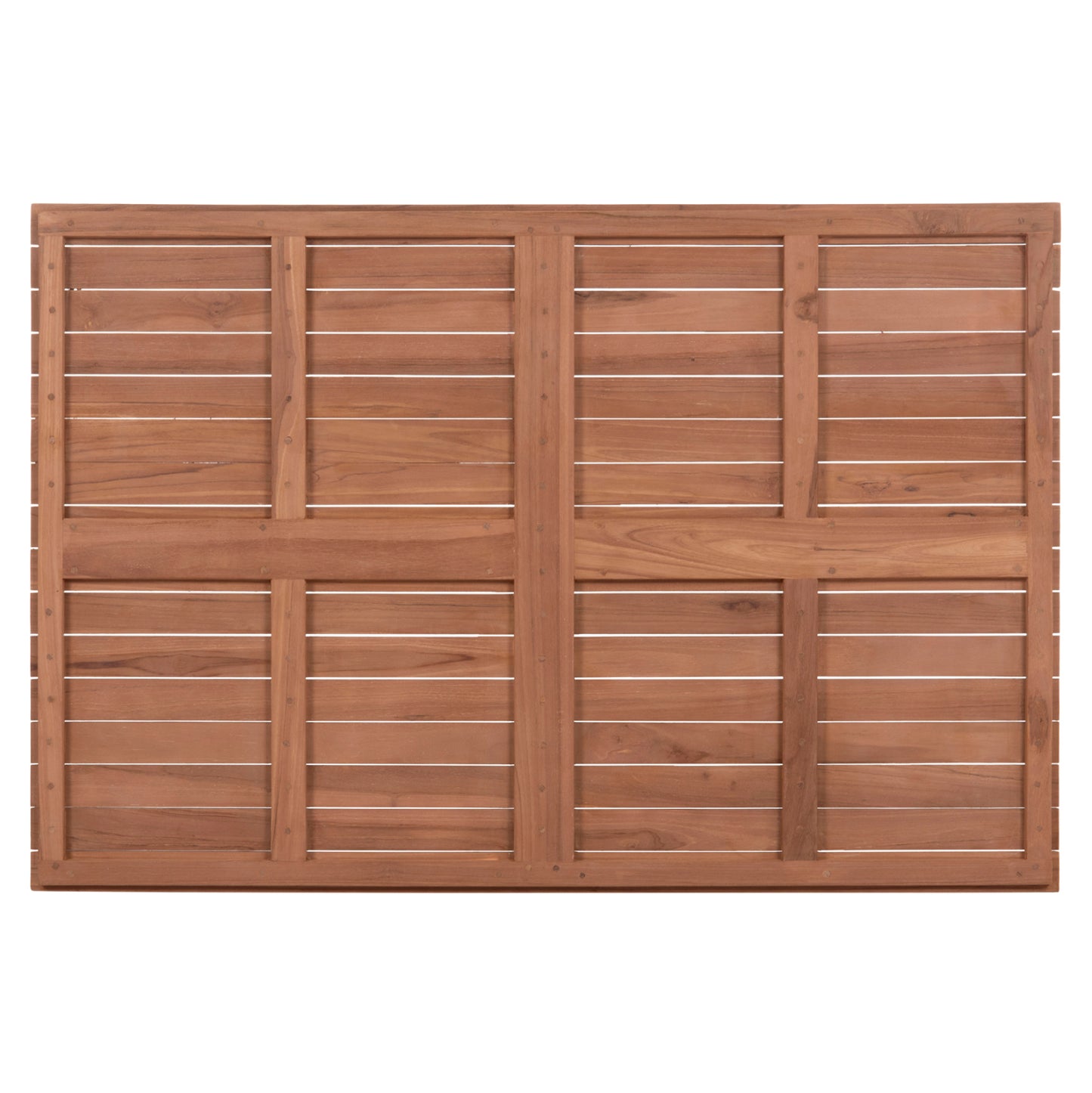 Tabletop Rectangular Hm18138 Teak Wood--natural Color 120x80x4(thickness)cm.