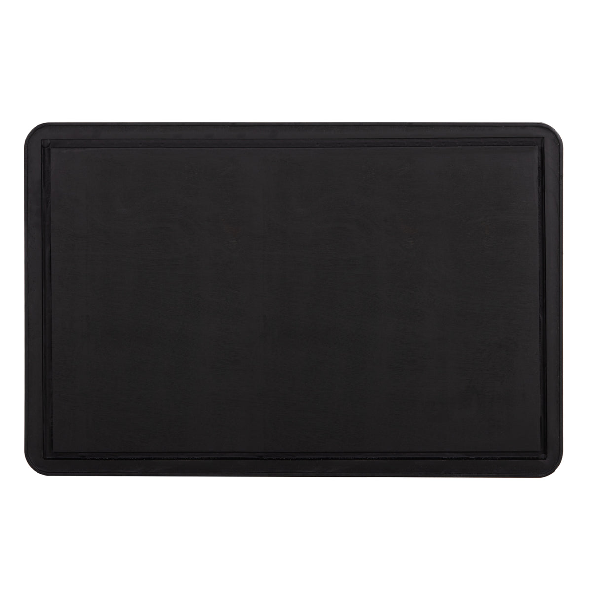 Sintered Stone Rectangular Tabletop Hm6656.01 Black With Black Alu Frame 120x80cm.