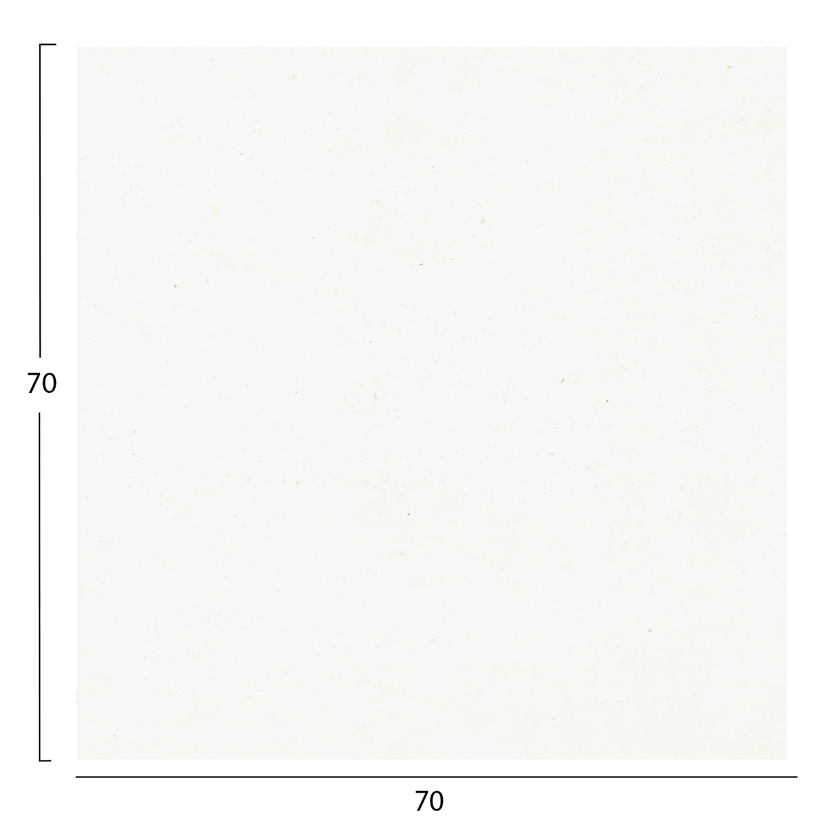 Square Hpl Tabletop Hm5838.22 White 70x70cm.
