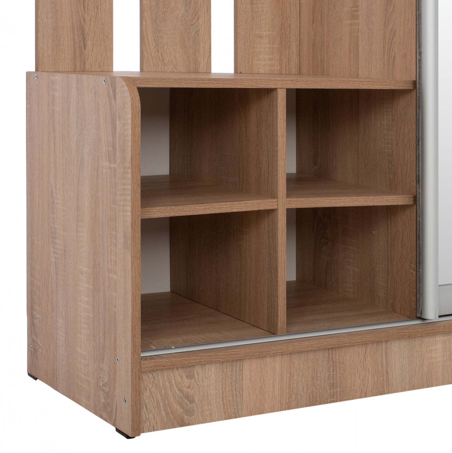 Entrance Furniture With Sliding Wardrobe And Mirror Sonama Hm2424 120x45x210yec.