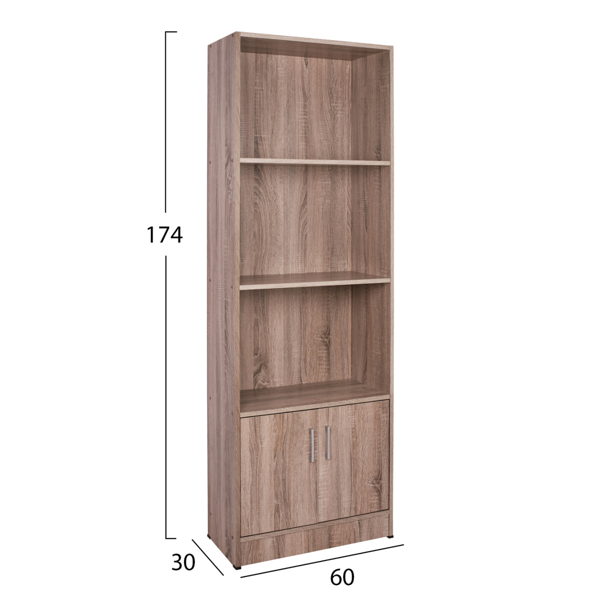 Student Set 3pcs Hm11208 Study Desk-bookcase-office Chair--sonama