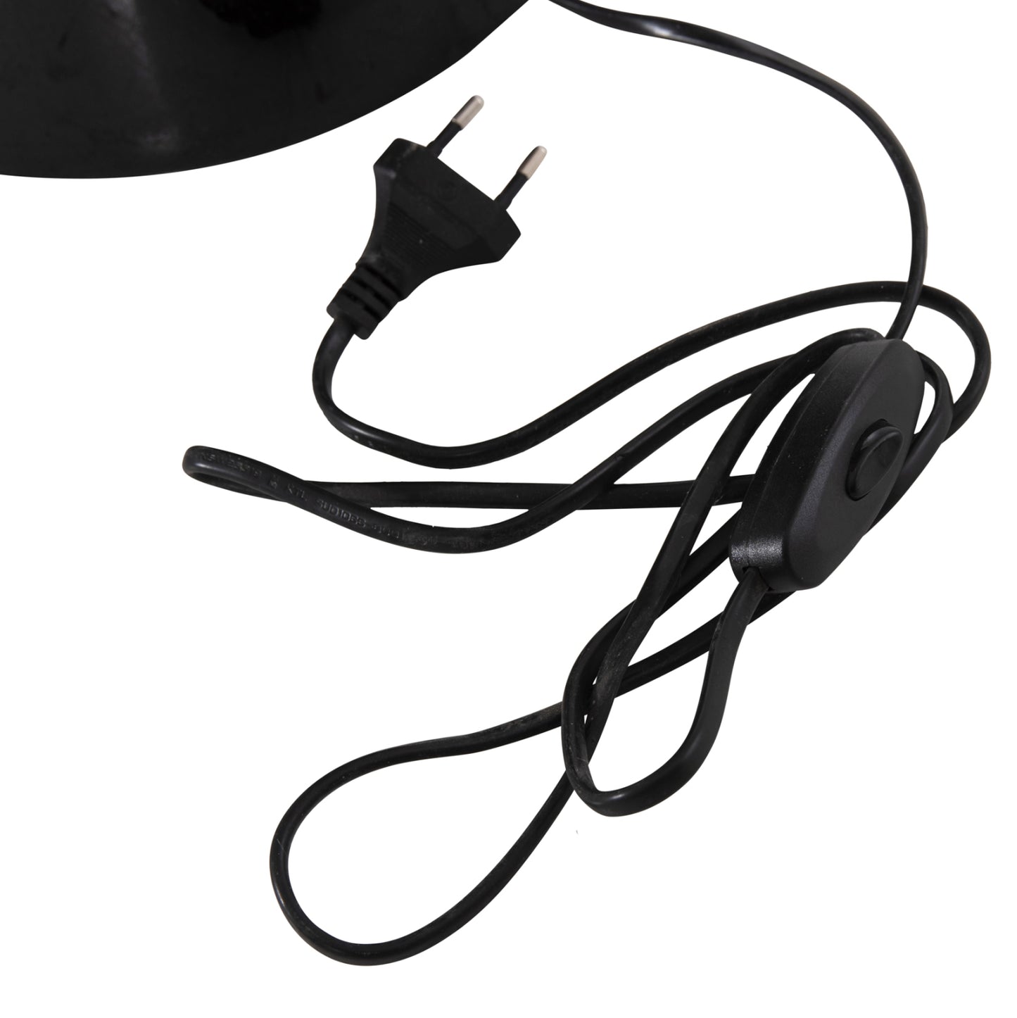 Floor Lamp Smush Hm4257.04 Metal In Black-rotating Cap Φ36,5x84hcm.