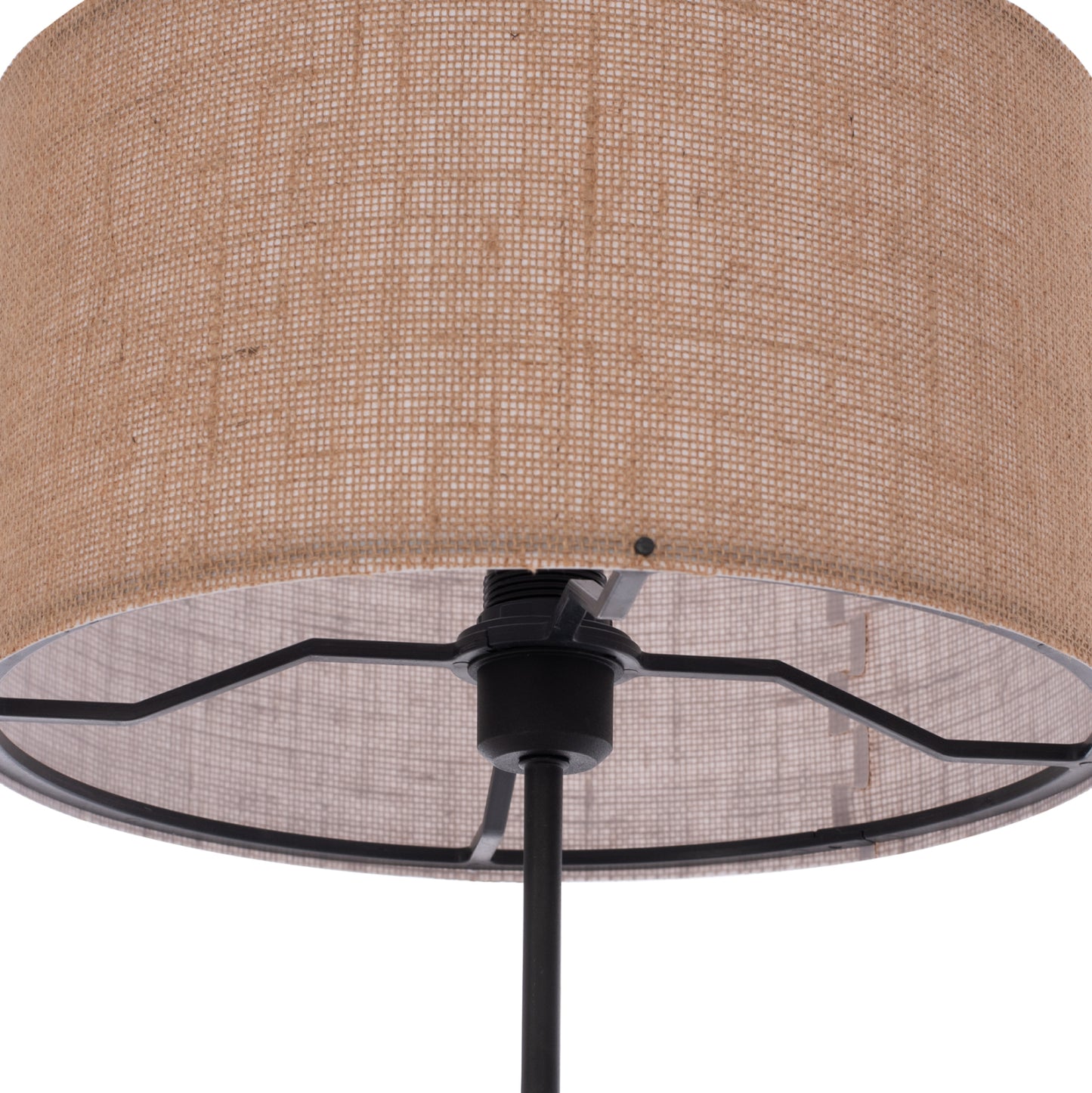 Floot Lamp Mdf Walnut Brown Hm7608.01 D38x140 Cm.