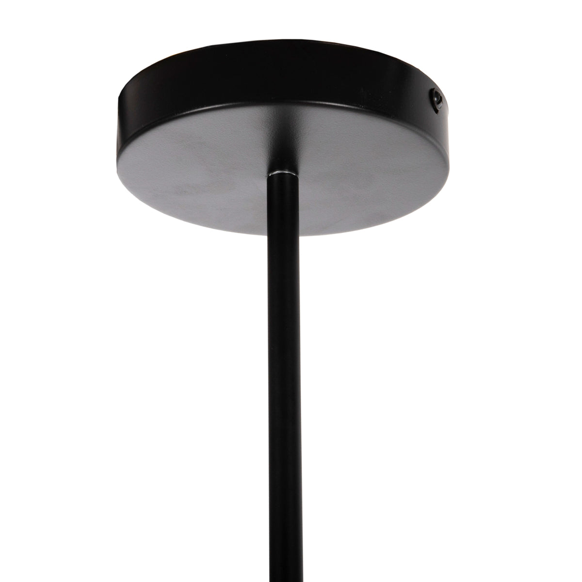 Ceiling Pendant 12-light Hm4167 Black Metal Articulated Arms Φ92x120hcm.
