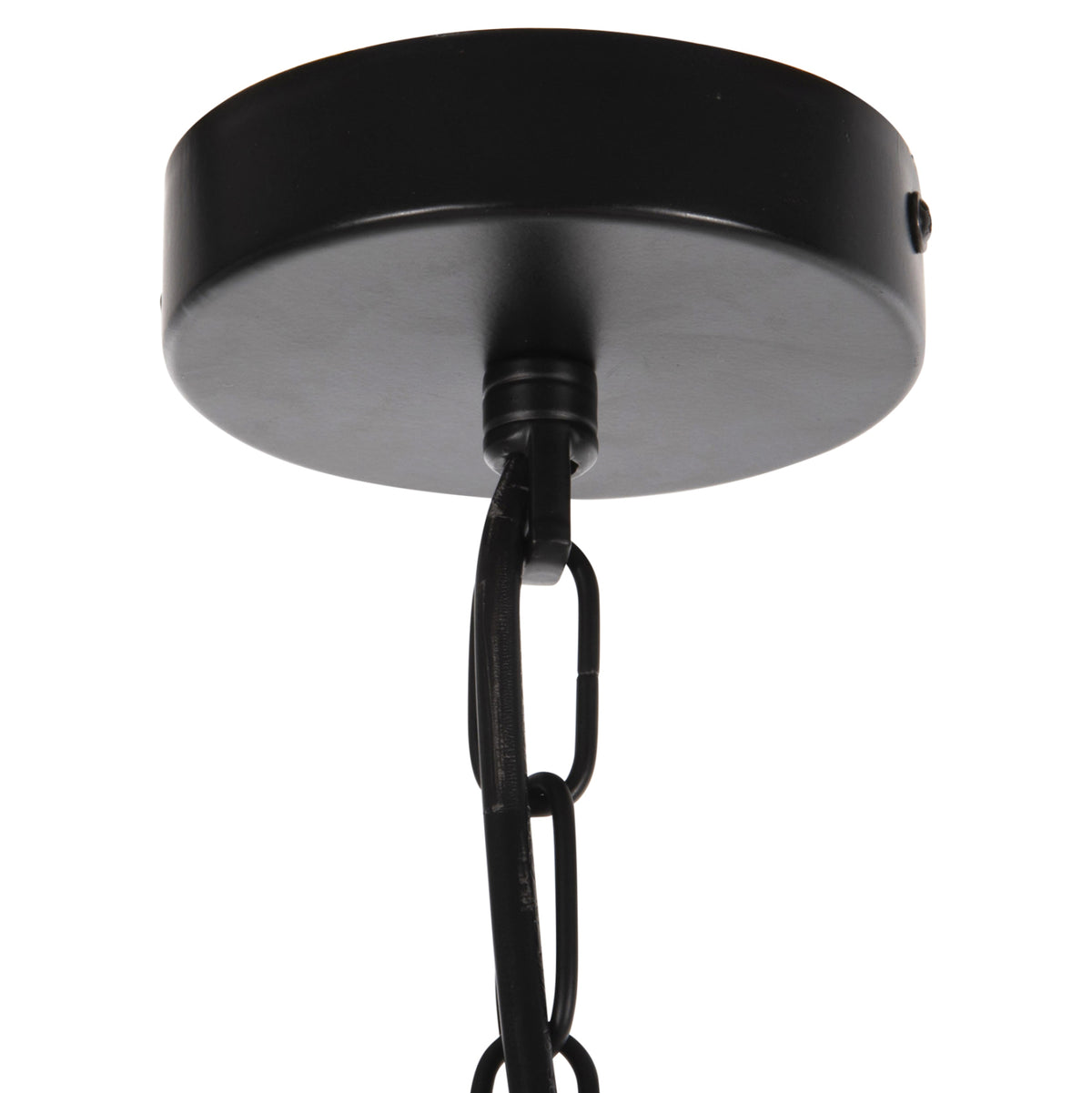 Ceiling Pendant 3-light Fixture Hm4115 Wood-metal-glass 115h Cm.