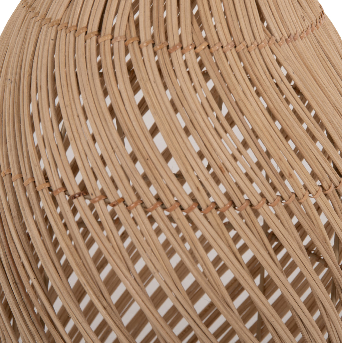 Ceiling Pendant Lamp Carboy Hm7884 Natural Rattan In Natural Color Φ28x163.5hcm.