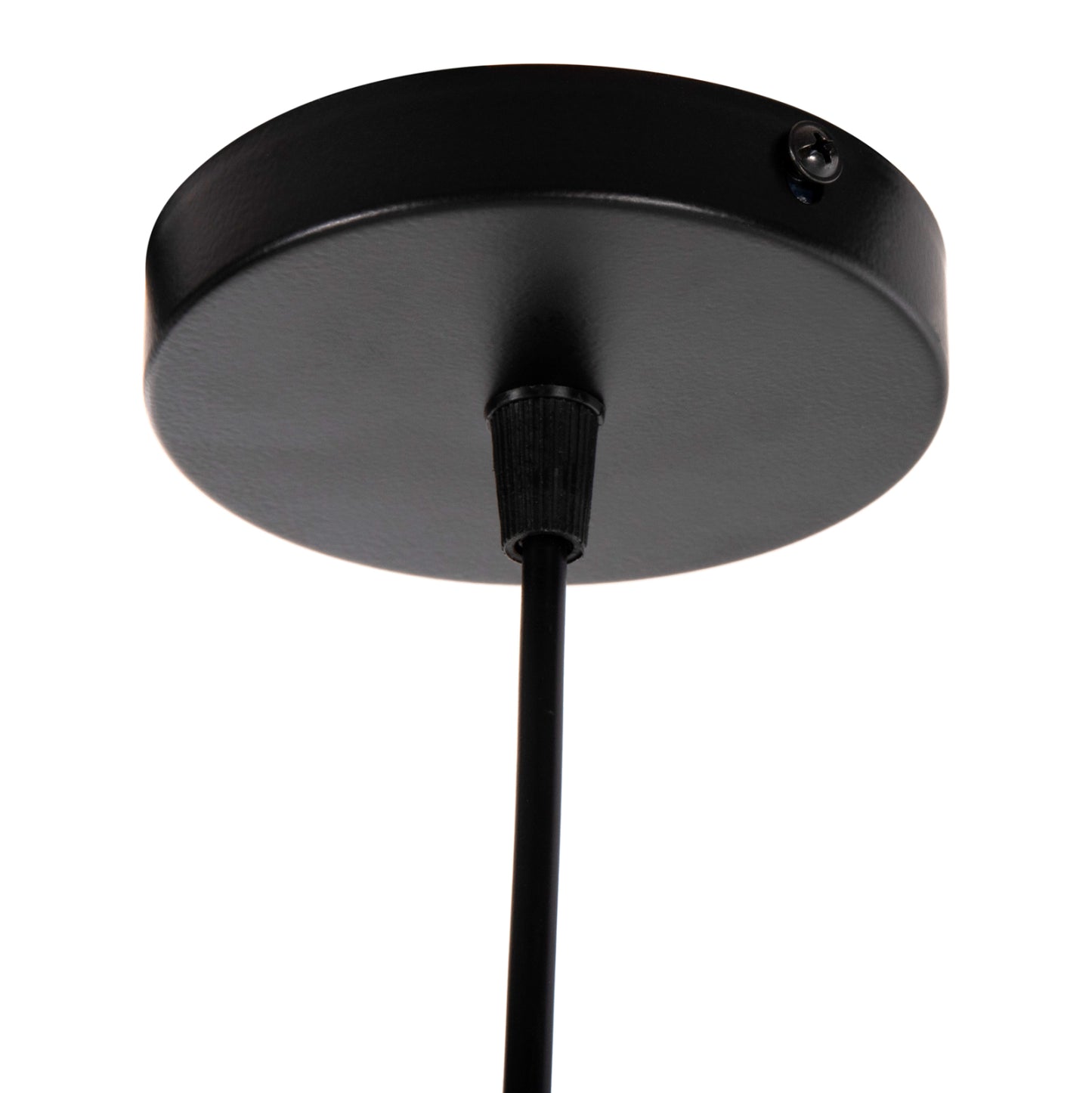 Ceiling Pendant Lamp Hm4107 Black Metal Cap 19x19x115hcm.