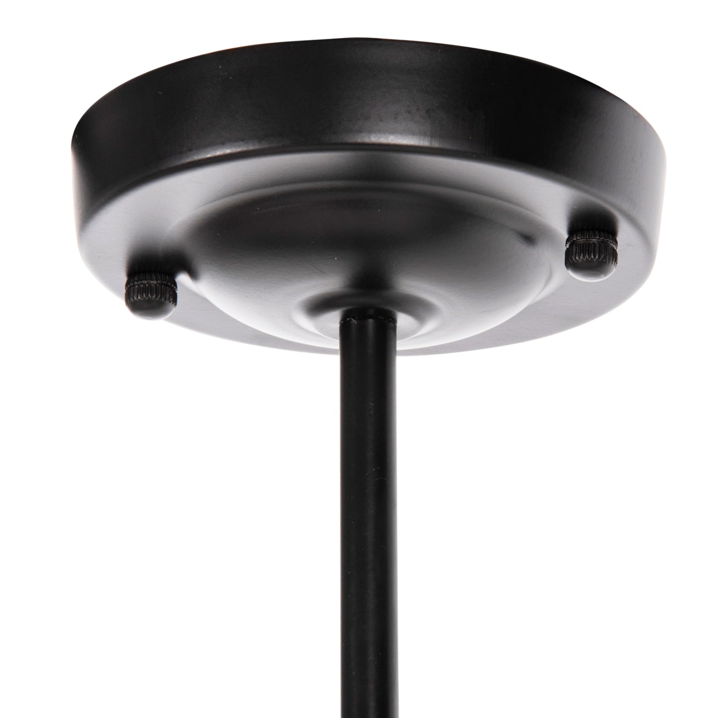 Ceiling Pendant 3-light Fixture Hm4124 Black Metal Spotlights 70,5x14x50h Cm.