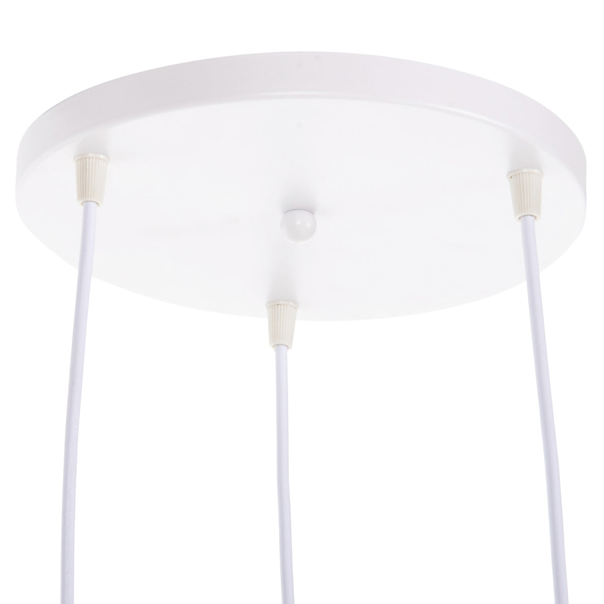 Ceiling Pendant Fixture Hm4141 3-light Metal-wood 3 Colors 105h Cm.