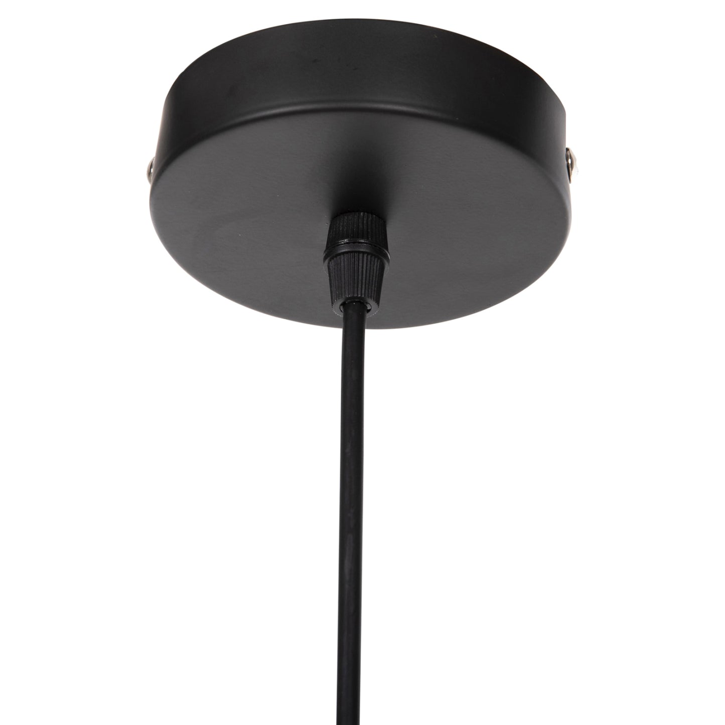 Ceiling Pendant Lamp Hm4340 Sand Beige Paper Rope-black Metal Frame Φ26x40-120hcm.
