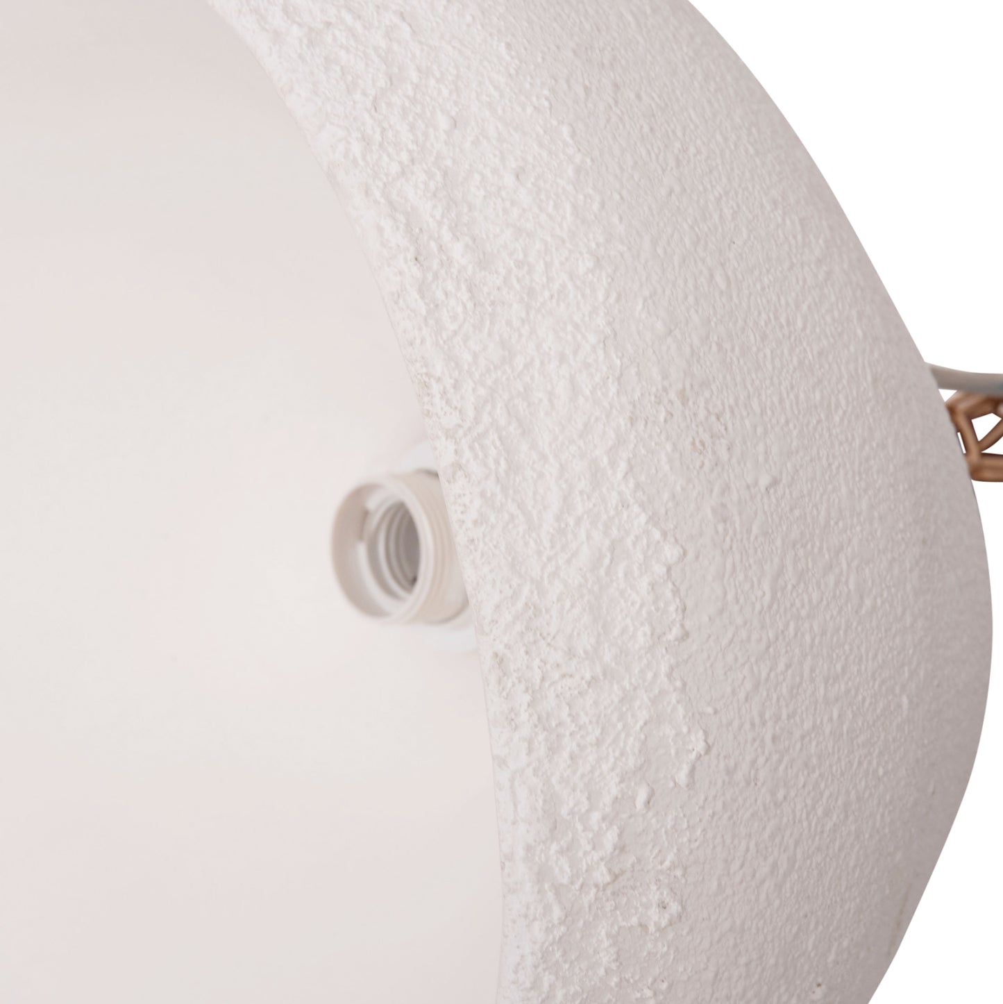 Ceiling Pendant Lamp Jaylen Hm4703.02s Fiber Cement In White Hcm.