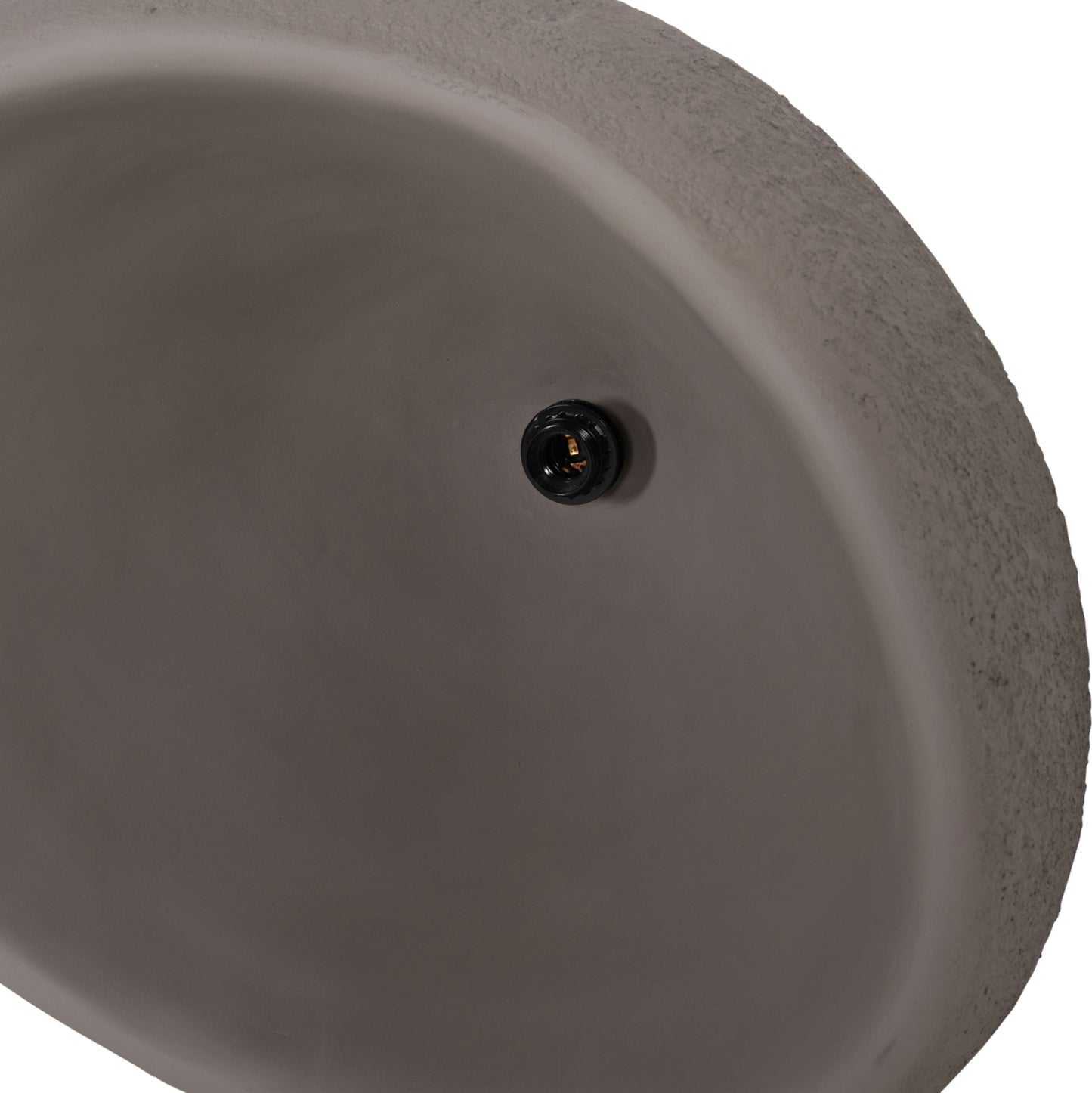 Ceiling Pendant Lamp Jaylen Hm4703.03l Fiber Cement In Grey 65x55x45hcm