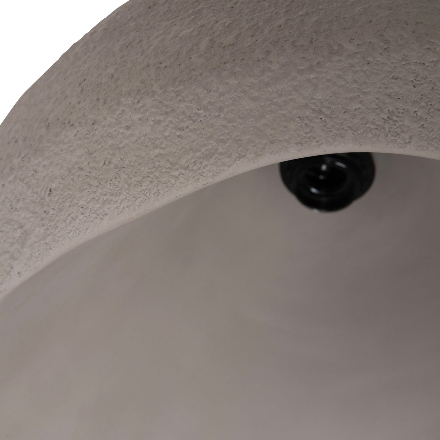 Ceiling Pendant Lamp Jaylen Hm4703.03s Fiber Cement In Grey 44x39x30hcm