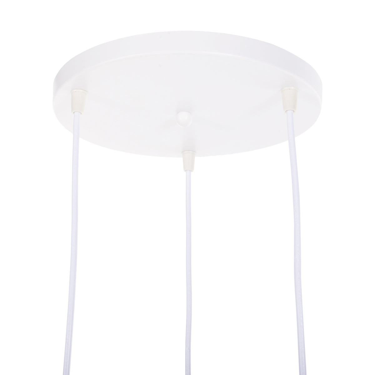 Ceiling Pendant Luminaire Hm4072 3-light Wooden Geometrical Shapes