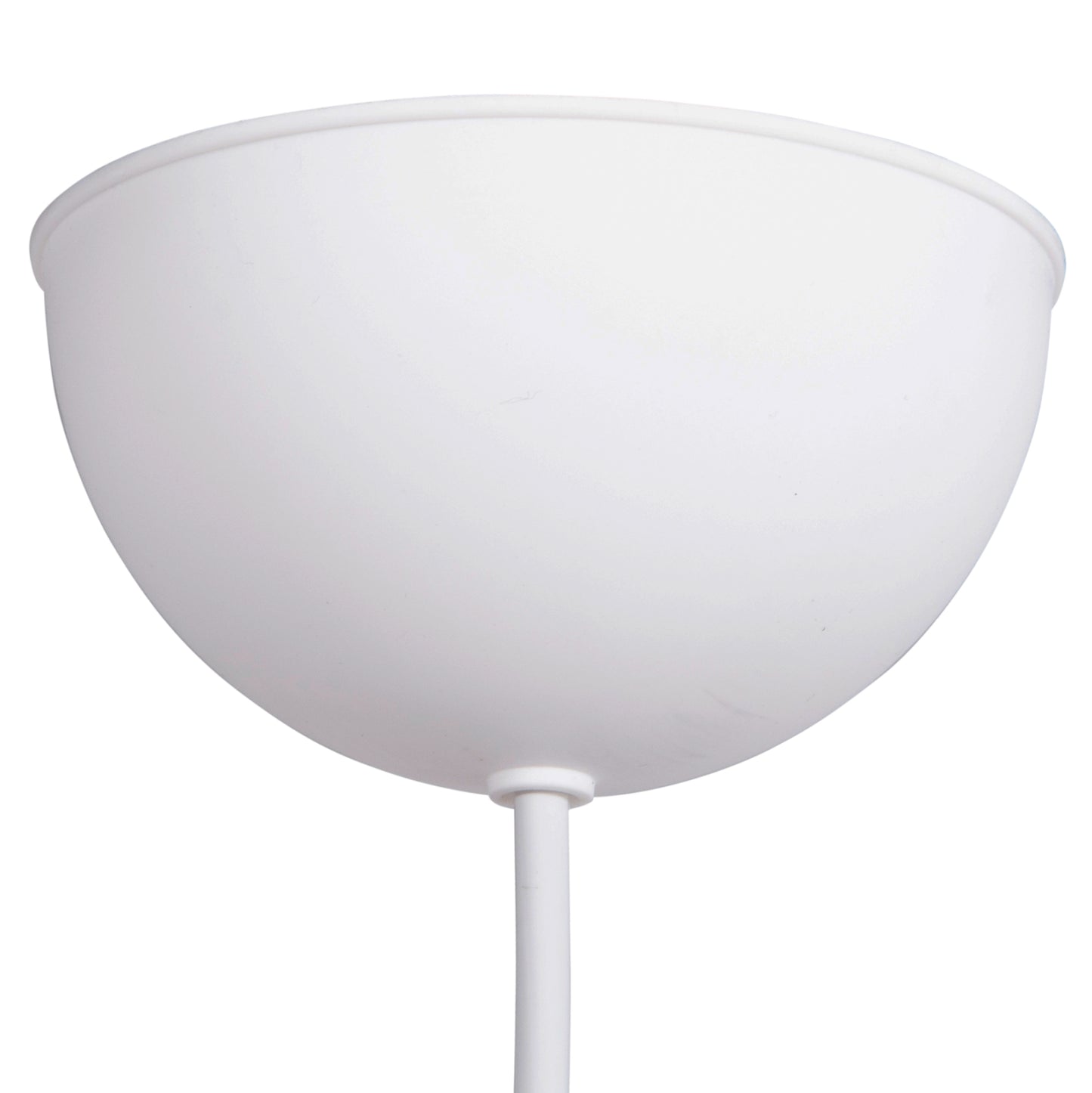 Ceiling Pendant Cylindrical Lamp Kriks Hm4706.01 Pvc In White-grey Φ30x70hcm.