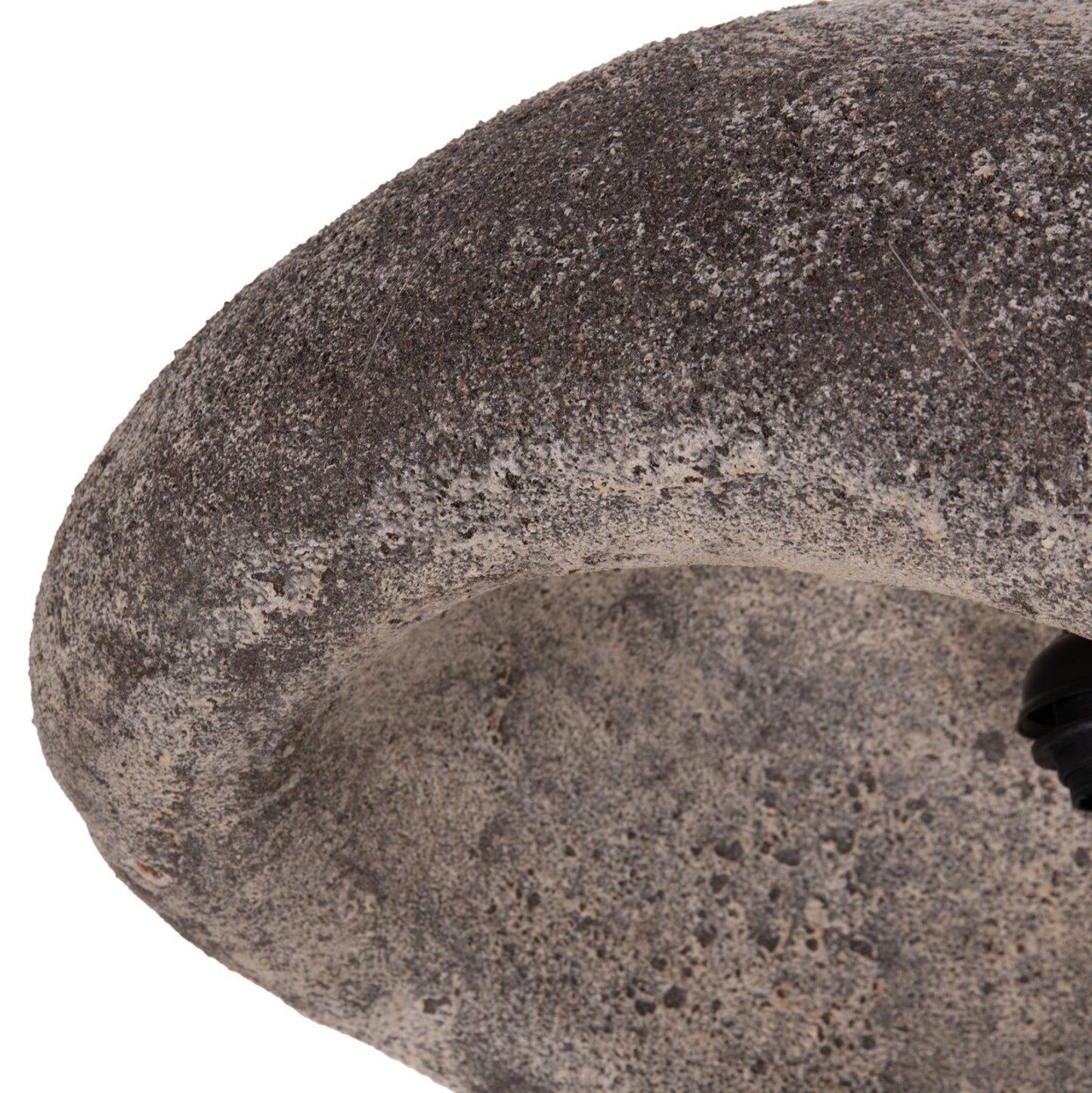 Ceiling Pendant Lamp Stone-look Stoner (m) Hm4418.04 Grey-- 55x45x40hcm.
