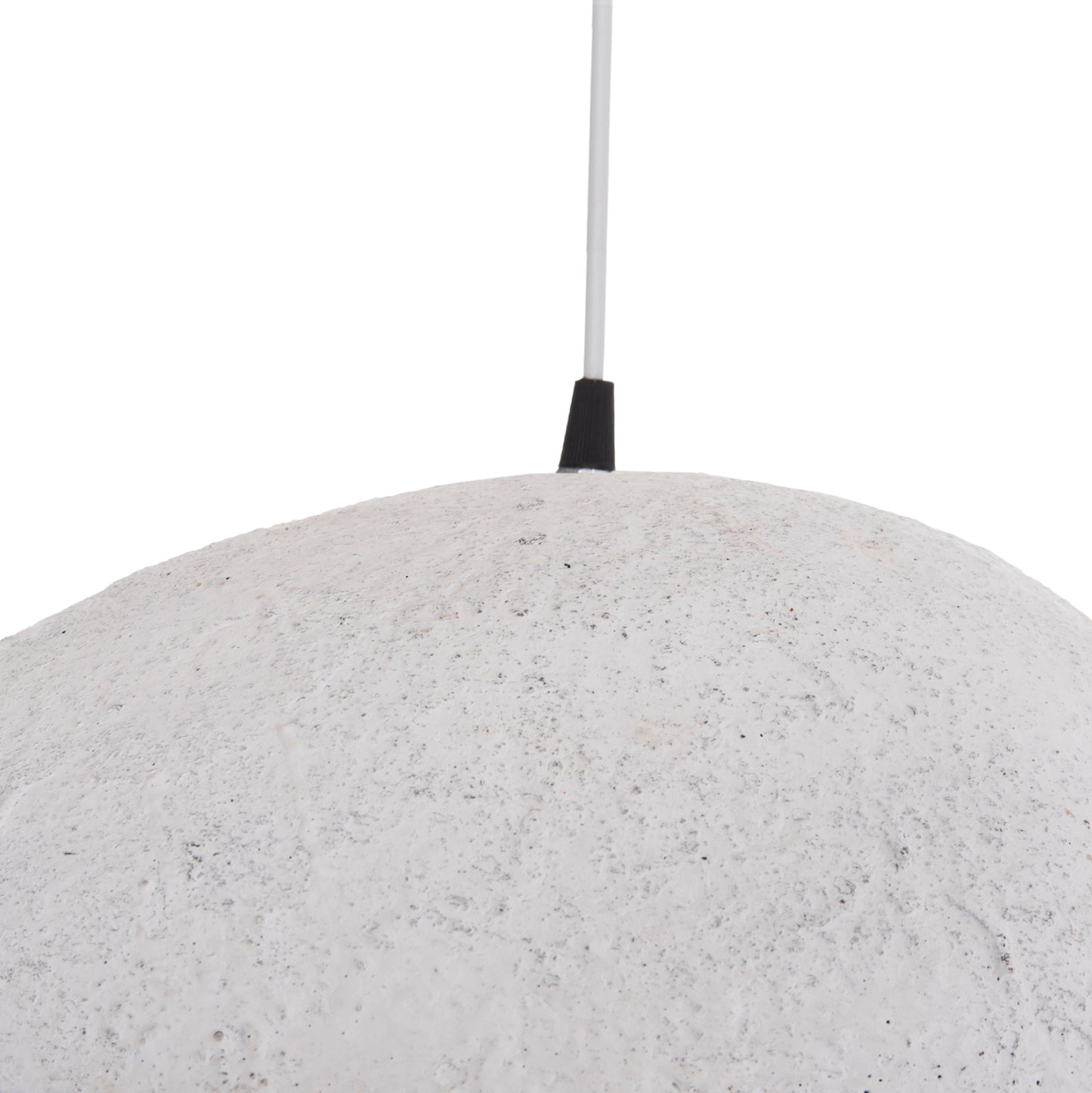 Ceiling Pendant Lamp Stone-look Stoner (l) Hm4419.02 White 73x55x40hcm.
