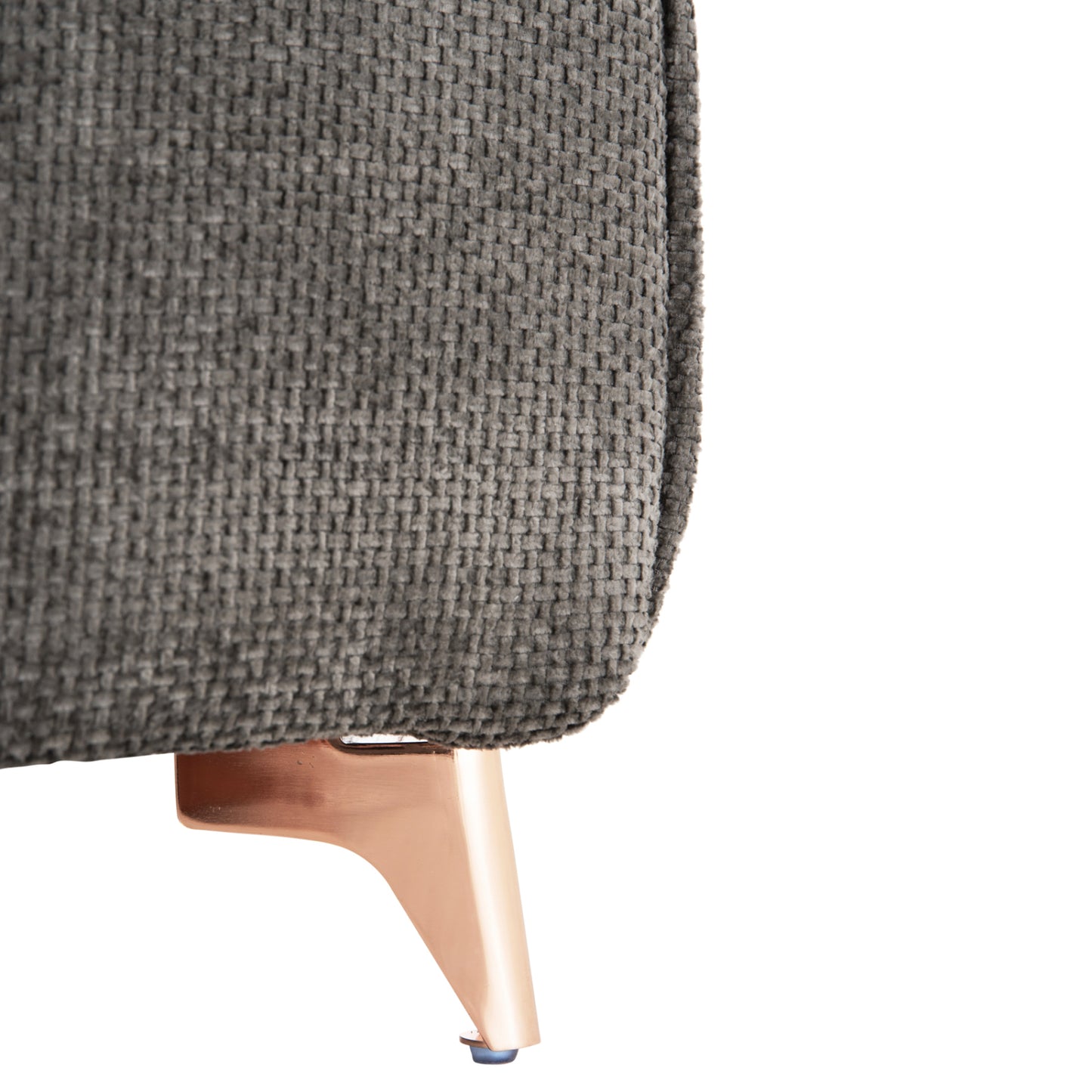 Corner Reversible Sofa-bed Mailo Hm6071.02 Dark Grey Fabric-metal Legs 300x145x80hcm.