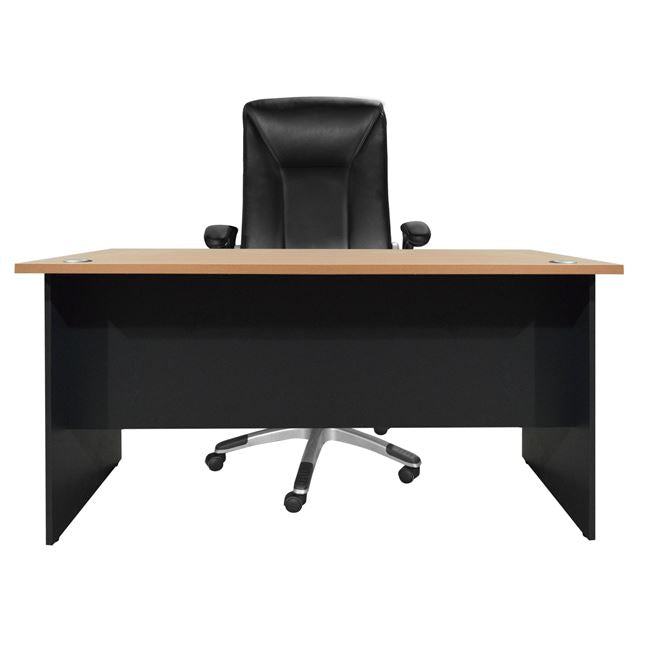 Professional Office Desk Sienna 120x70x75h-- Hm2015.01 Grey-oak