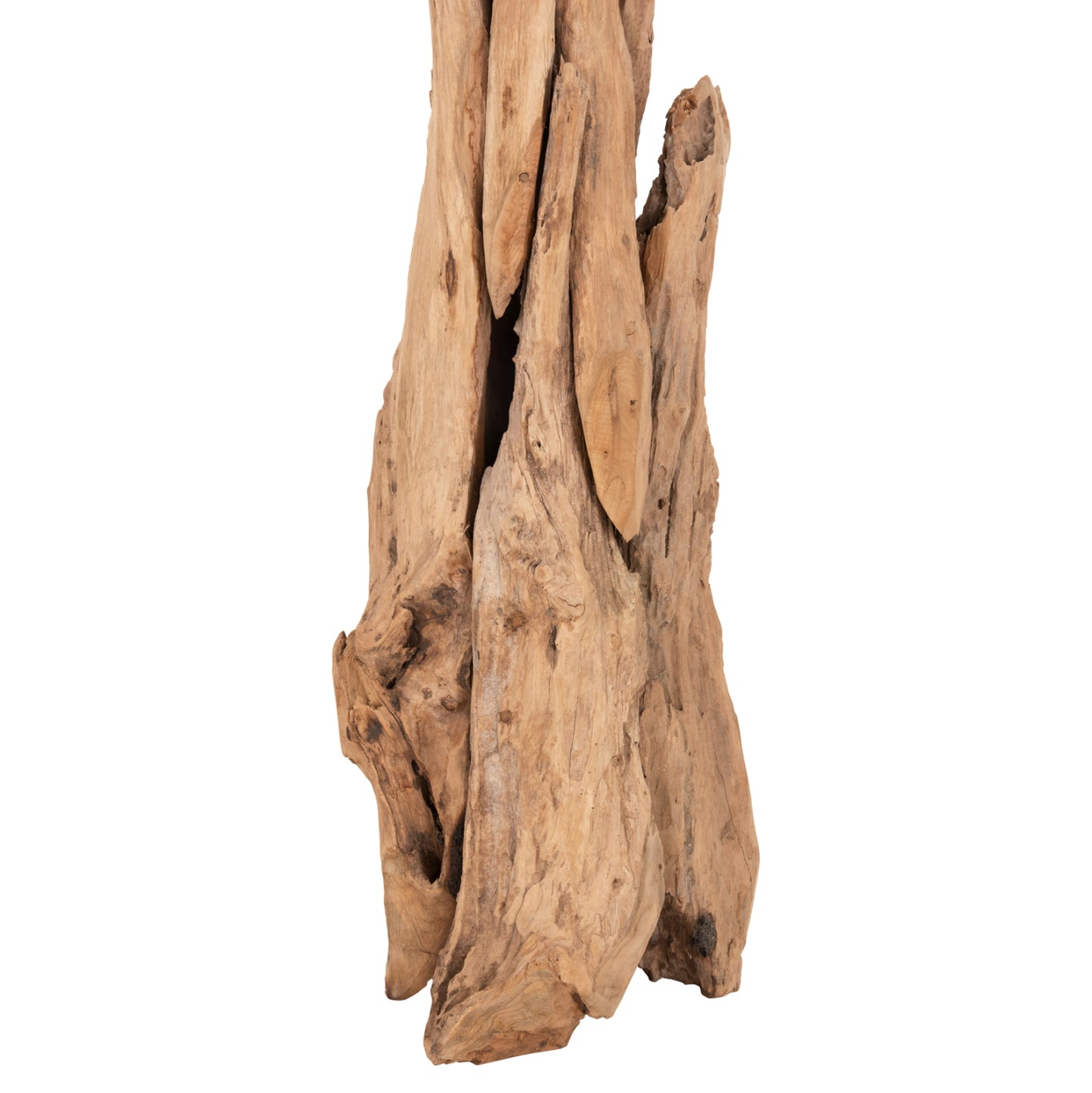 Floor Standing Hanger Hm9367 Solid Teak Natural 36x30x183hcm.