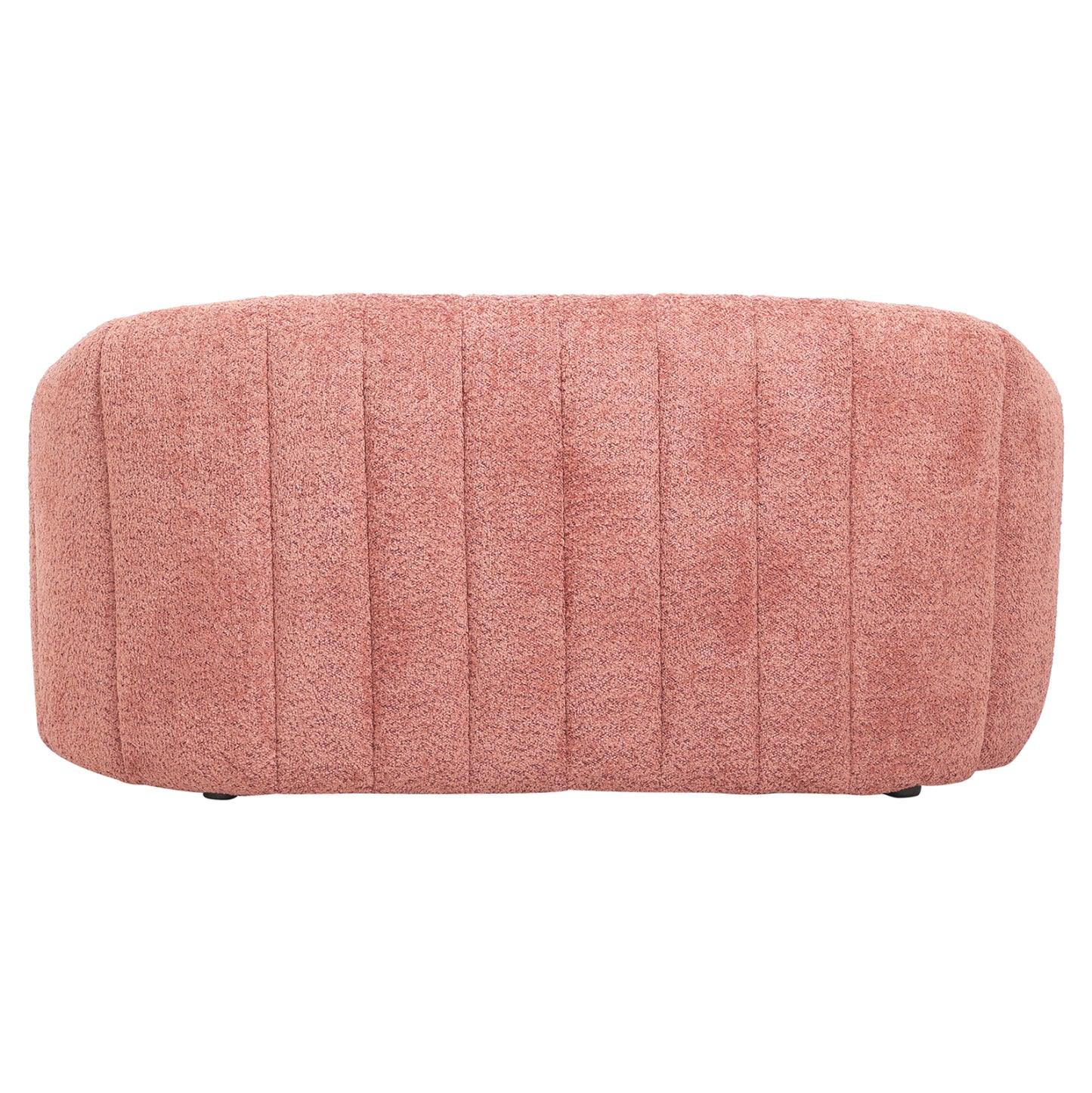 Sofa 2-seater Moby Hm9595.02 Pink Boucle Fabric 148x83x66hcm.