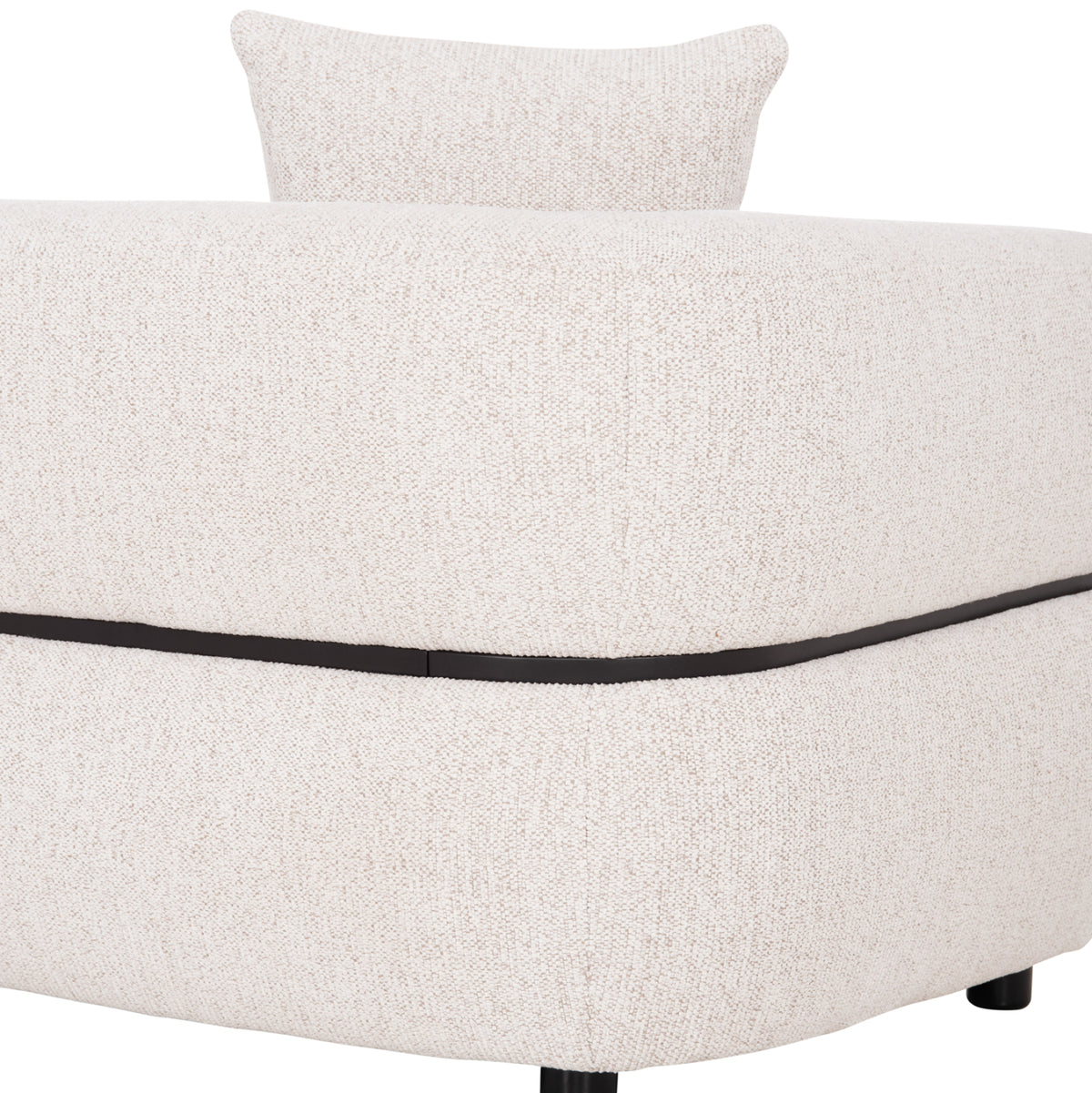 Sofa 3-seater Arctis Hm3327.02 Light Beige Fabric 229x88x88hcm.