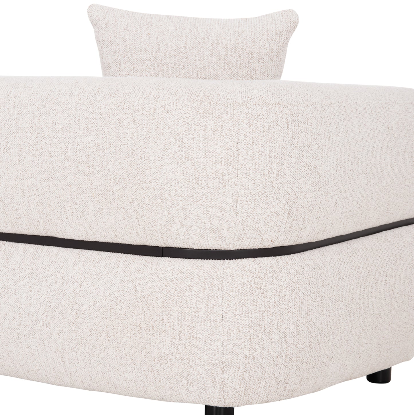 Sofa 3-seater Arctis Hm3327.02 Light Beige Fabric 229x88x88hcm.