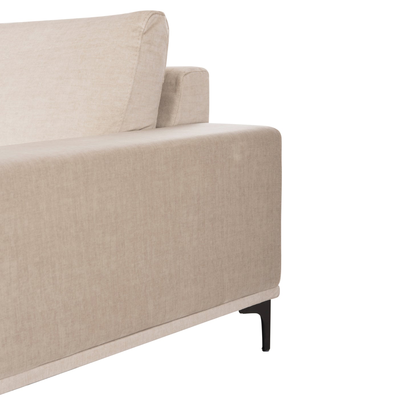 Corner Sofa (right) Noa Hm3278.01r Ecru Fabric 288x90-157x67-80hcm.