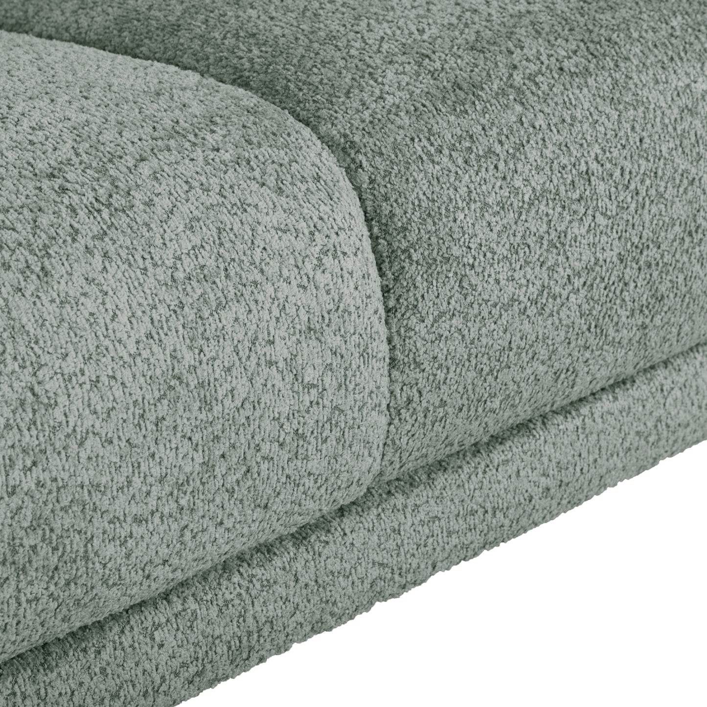 Corner Sofa Symmet Hm3269.06 Mint Fabric-glossy Anthracite Legs 314x314x90-102hcm.