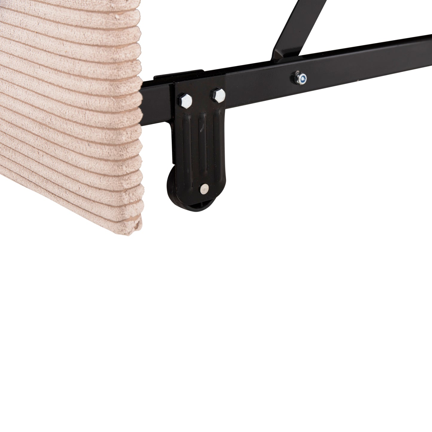Corner (left) Sofa-bed With Storage Space Aldo Hm3276.01l Beige Fabric 256x91-159x87hcm.