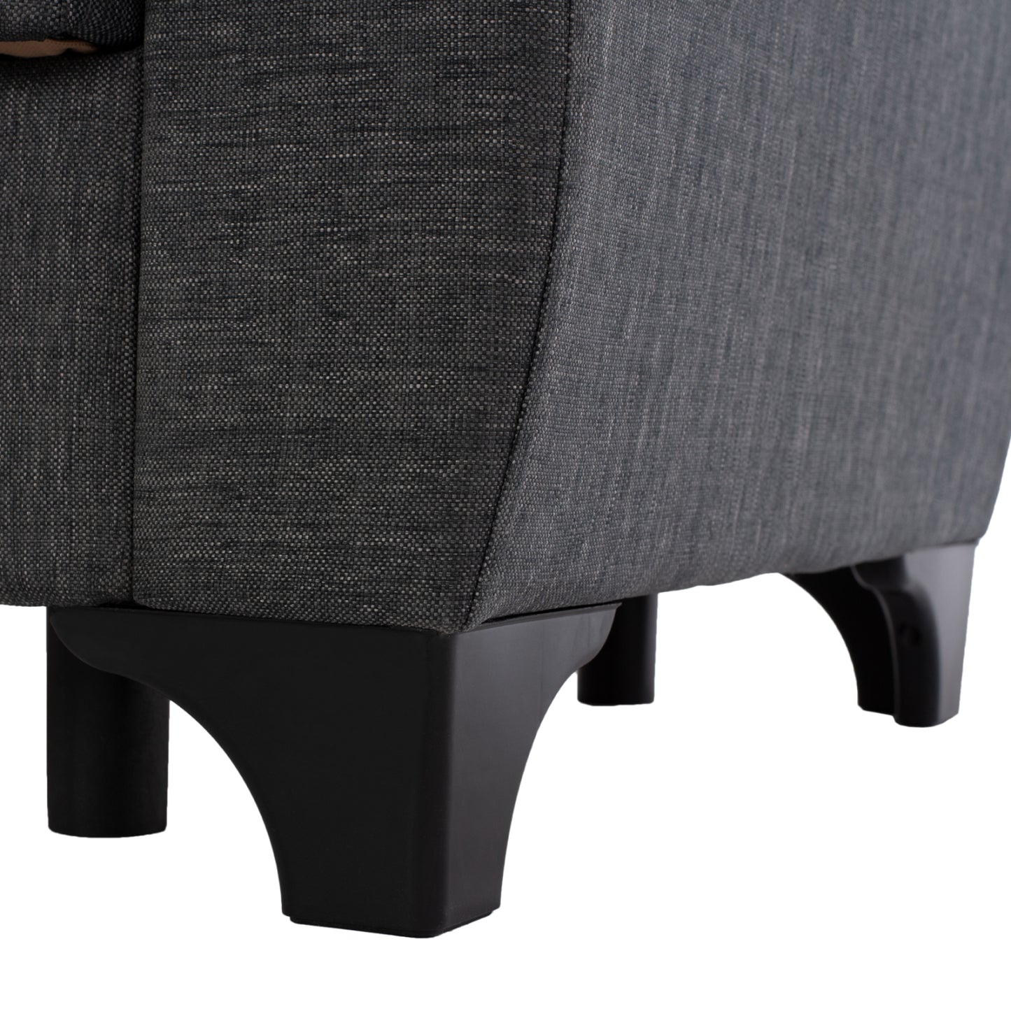 Hm3243.03 2-seater Sofa-bed, Tall Back, Grey, 160x84x88cm
