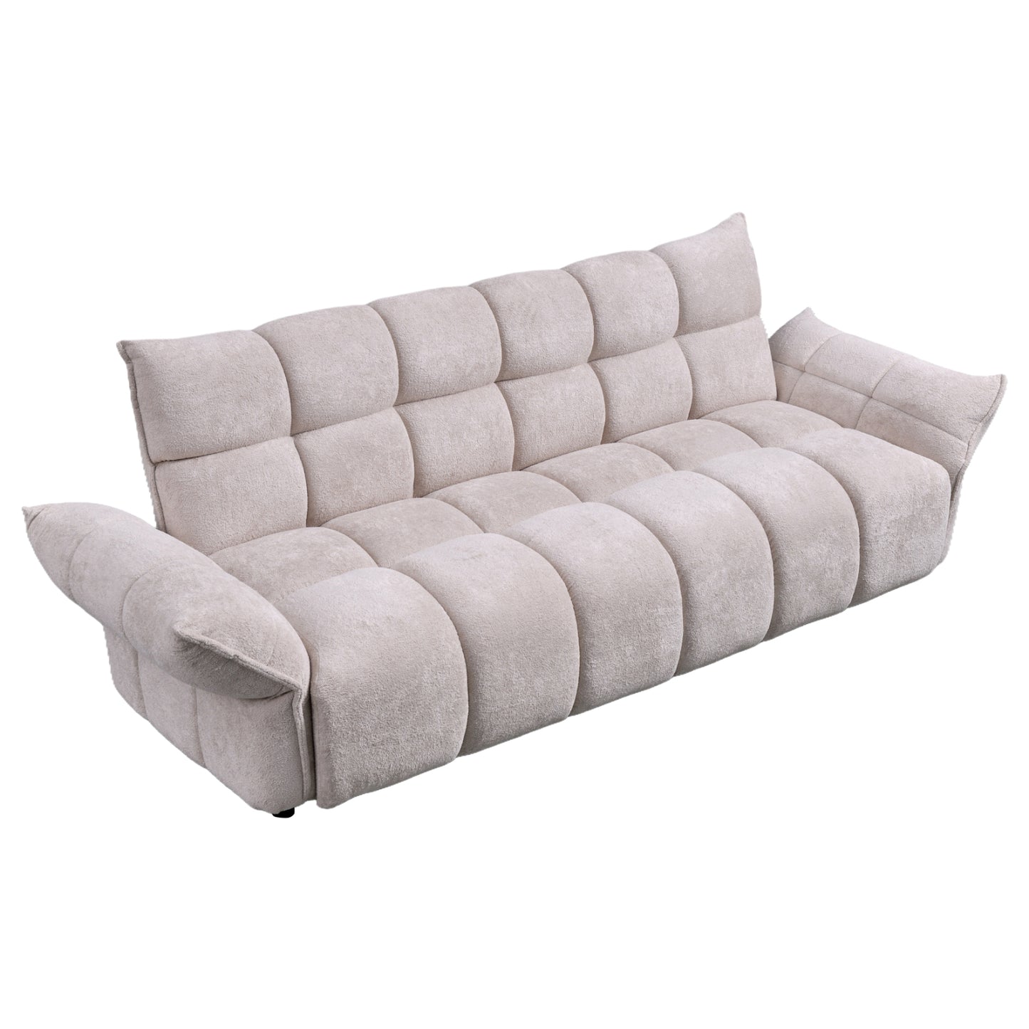 Sofabed Melu Hm3314.02 Beige Fabric--pocket Springs Seat 240-250x90x85hcm.