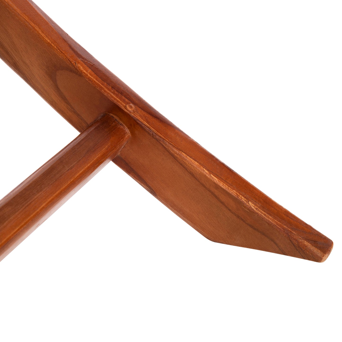 Folding Short Chair Ferm Hm9477.01 Solid Teak Wood In Natural-viro Rope 65,5x80x67hcm.