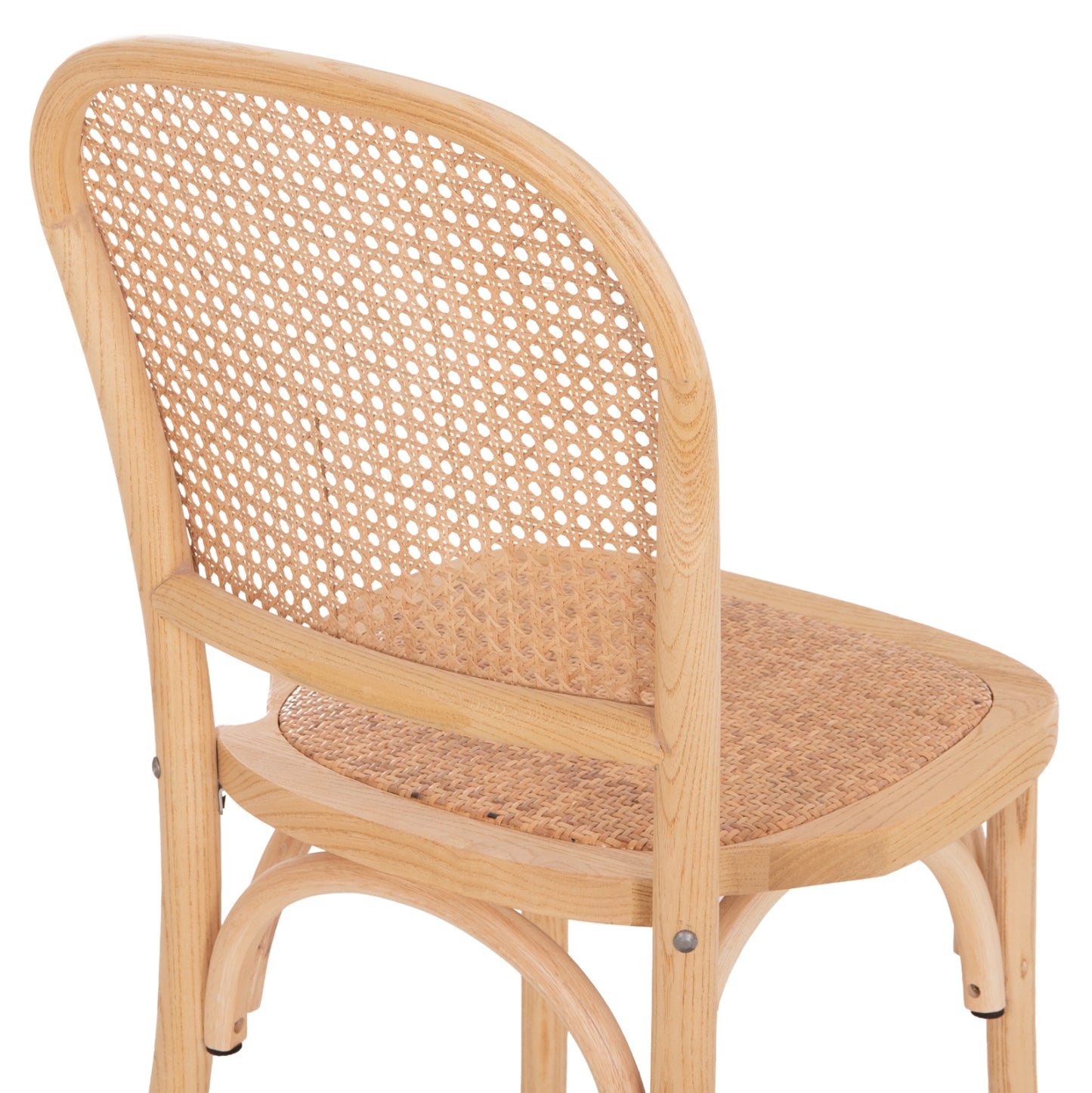 Chair Sloan Professional Beech Wood Perforated Backrest Hm8915.21 Natural 45x48x88hcm.